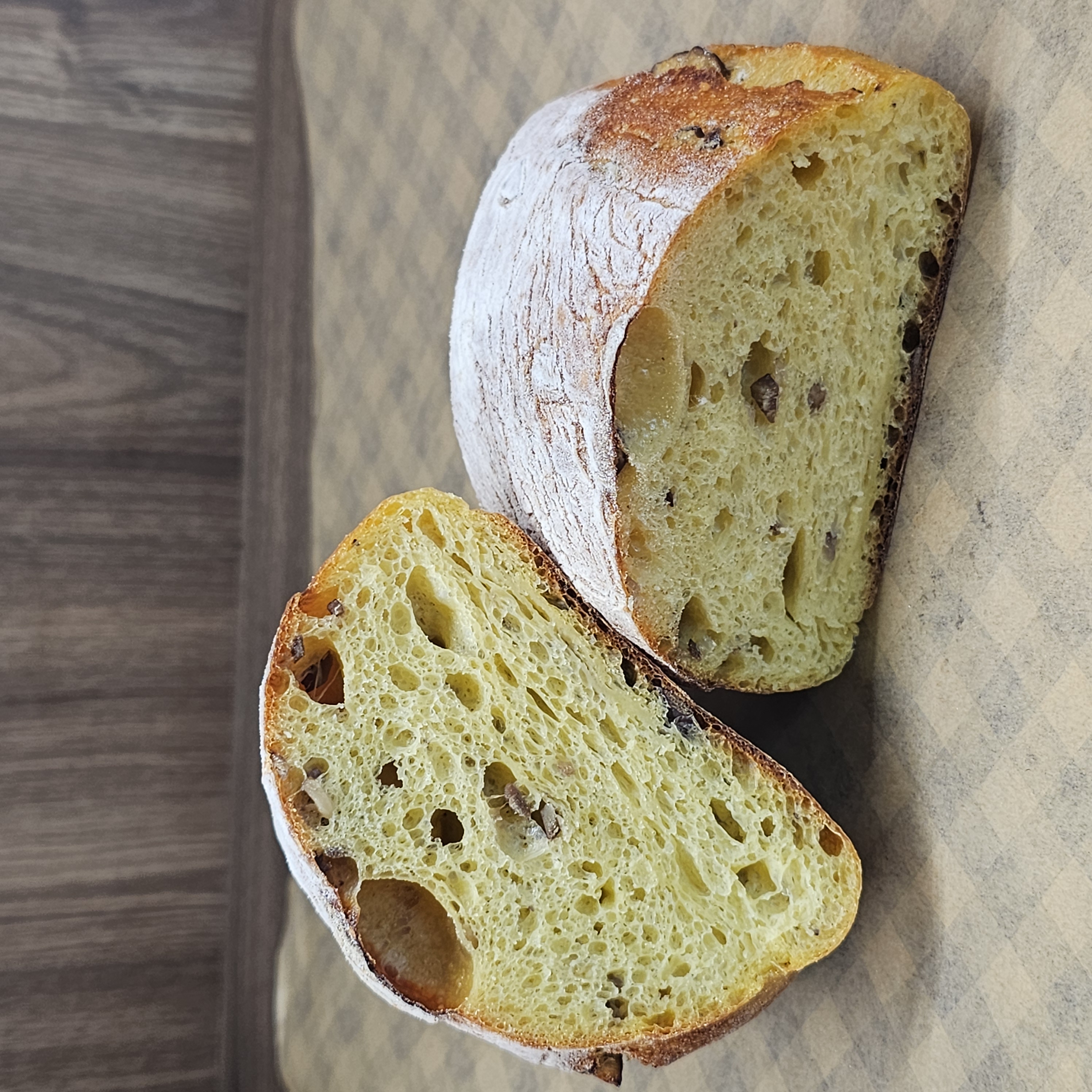 阿嫲｜南瓜栗子CIABATTA｜秋冬雙甜 溫潤豐厚
