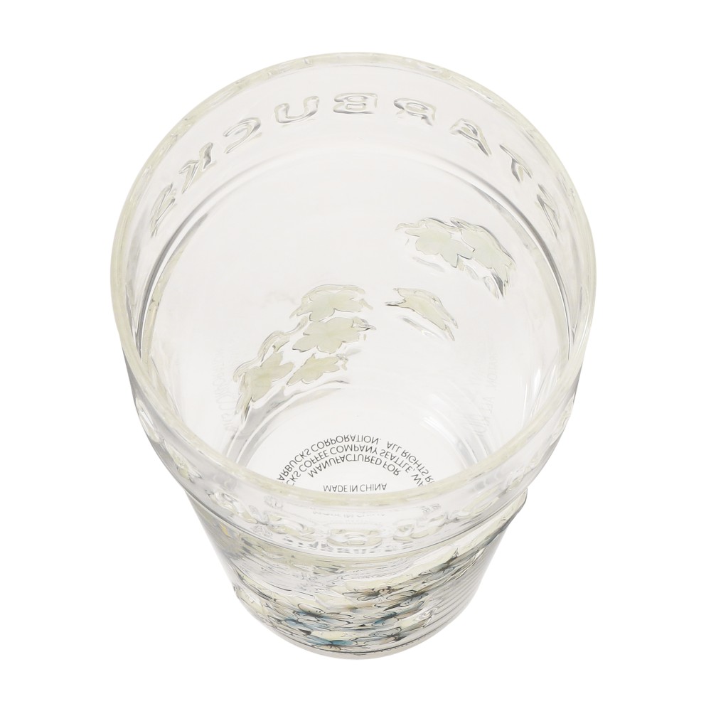 【第二彈】《日本🇯🇵 STARBUCKS 2026 Sakura🌸櫻花杯限定系列》櫻花粉藍玻璃杯 473ml