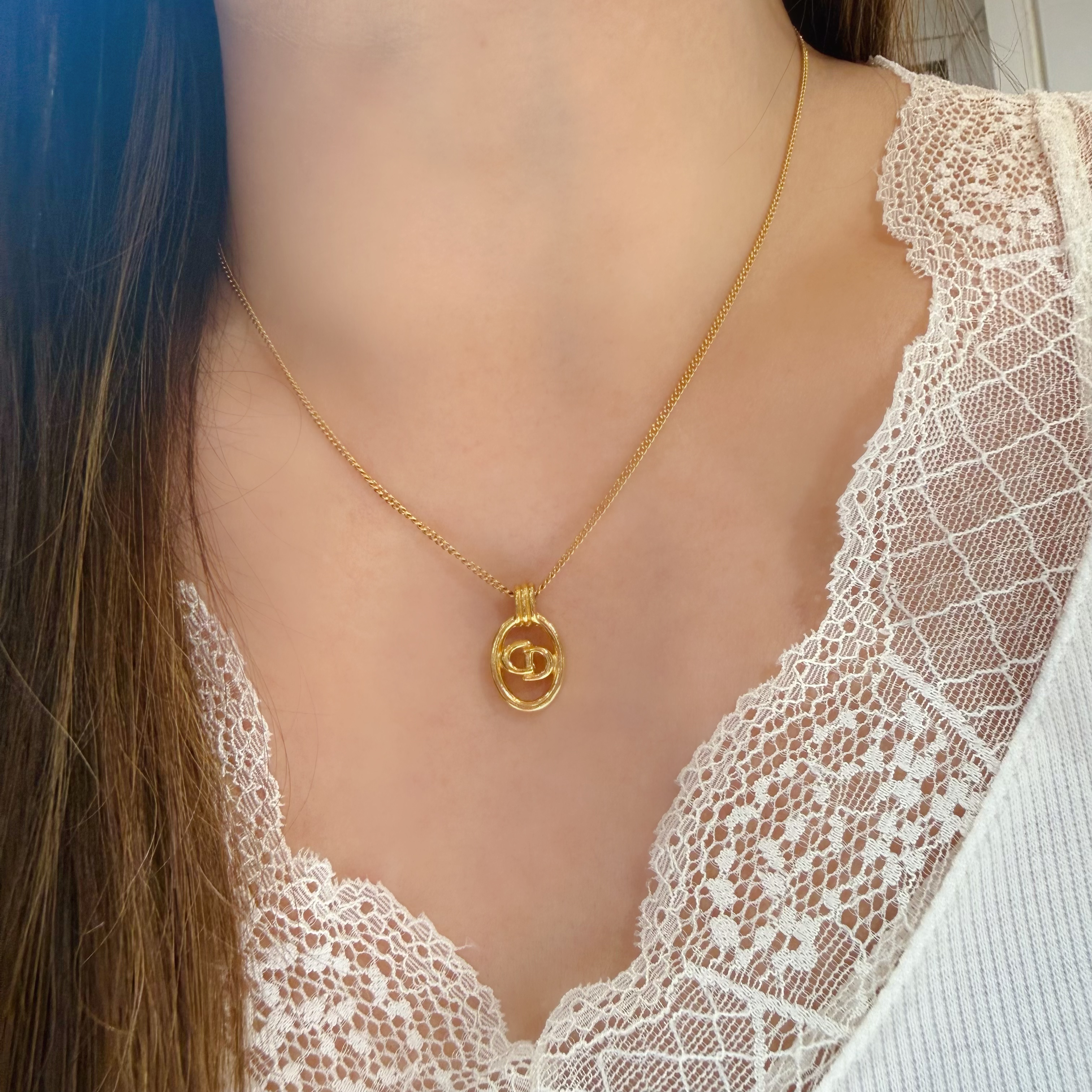 Dior necklace vintage 01