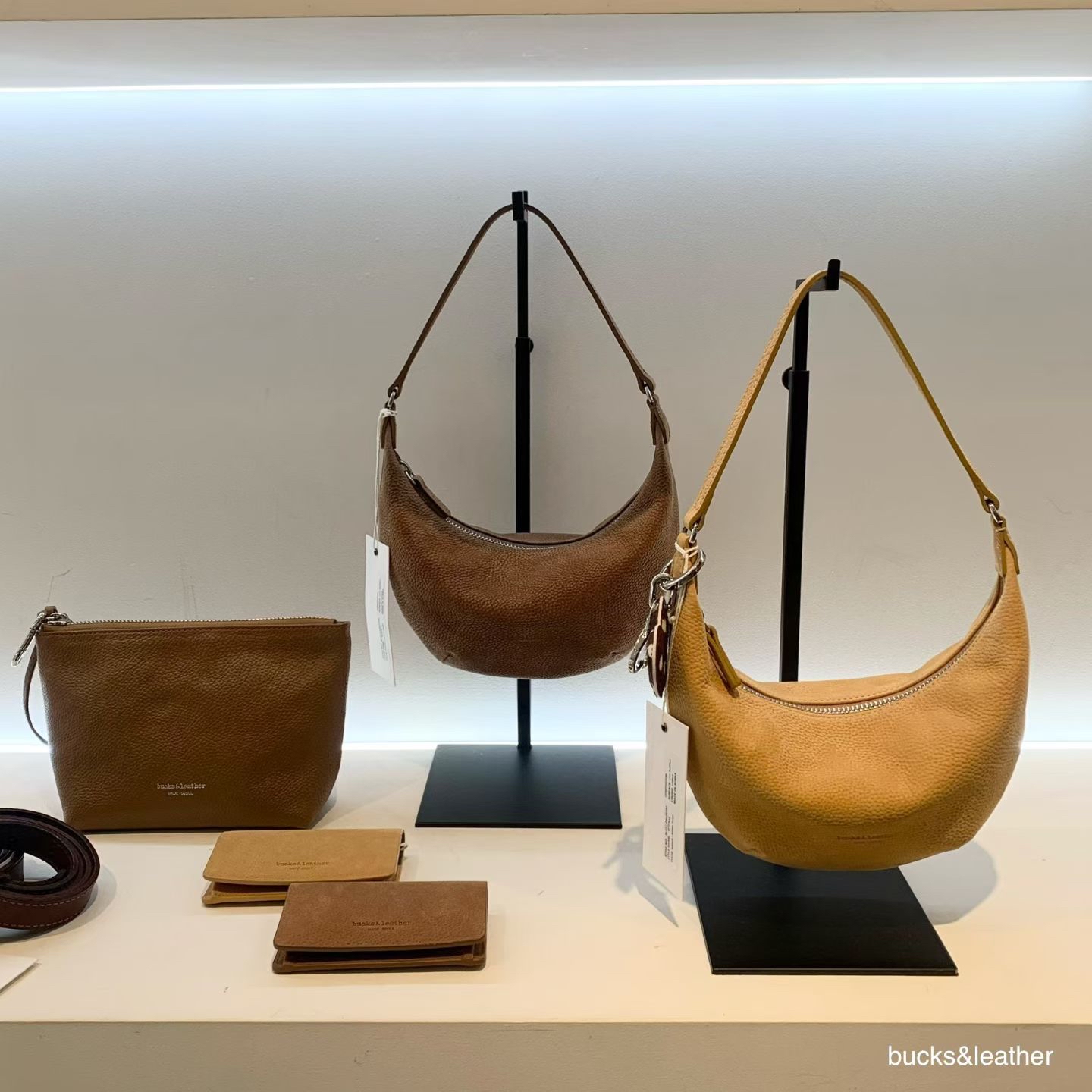 【26SS】預訂_可愛迷你月牙包 My Mini by Bucks & Leather