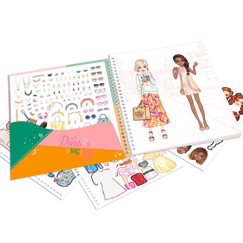 Topmodel - Dress Me Up Sticker Book