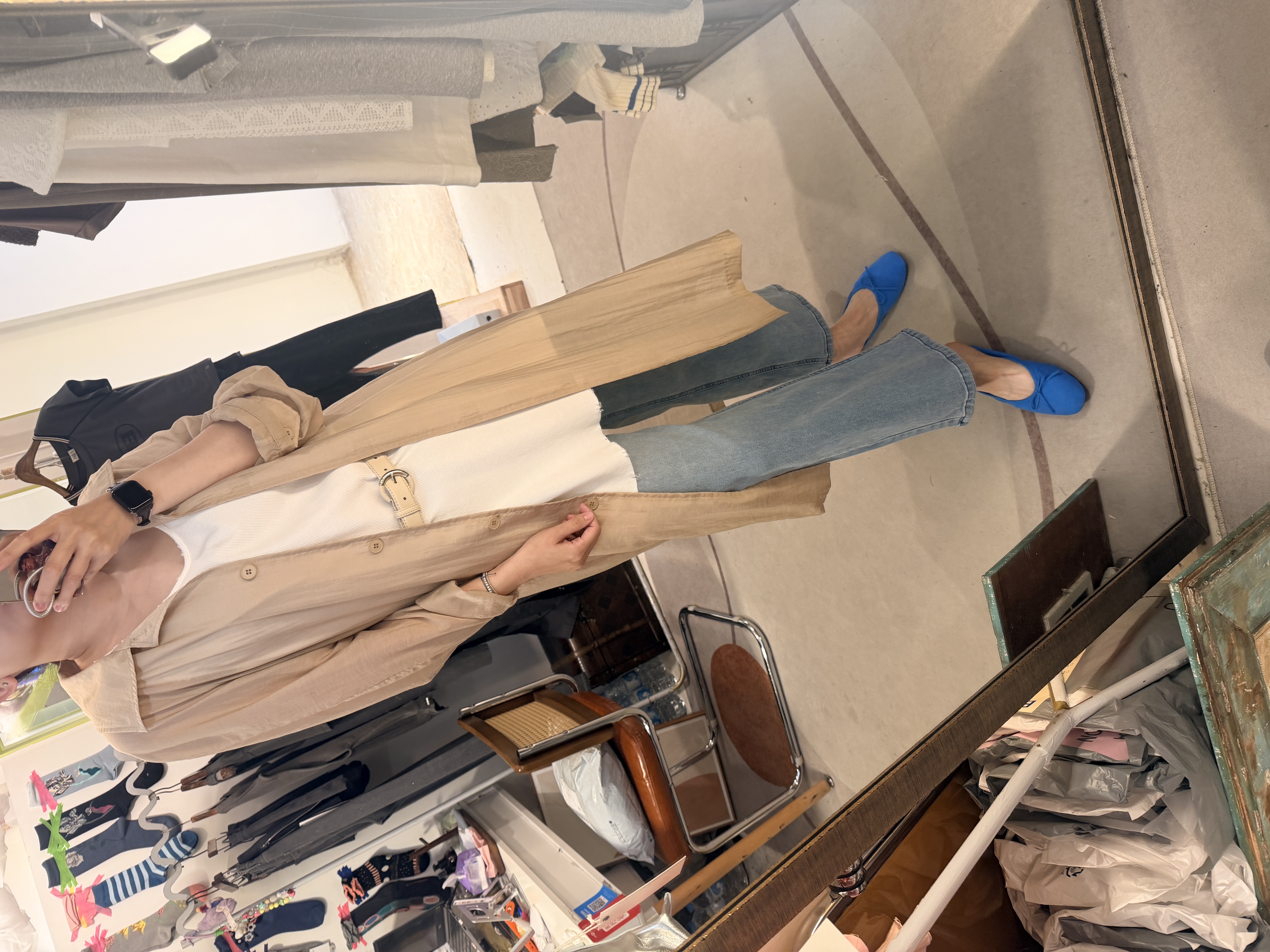 Layering vest dress