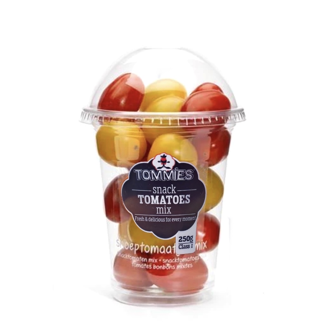 💧荷蘭 三色迷你李子番茄杯 Netherlands Tommies Mixed Mini Plum Tomatoes Cup