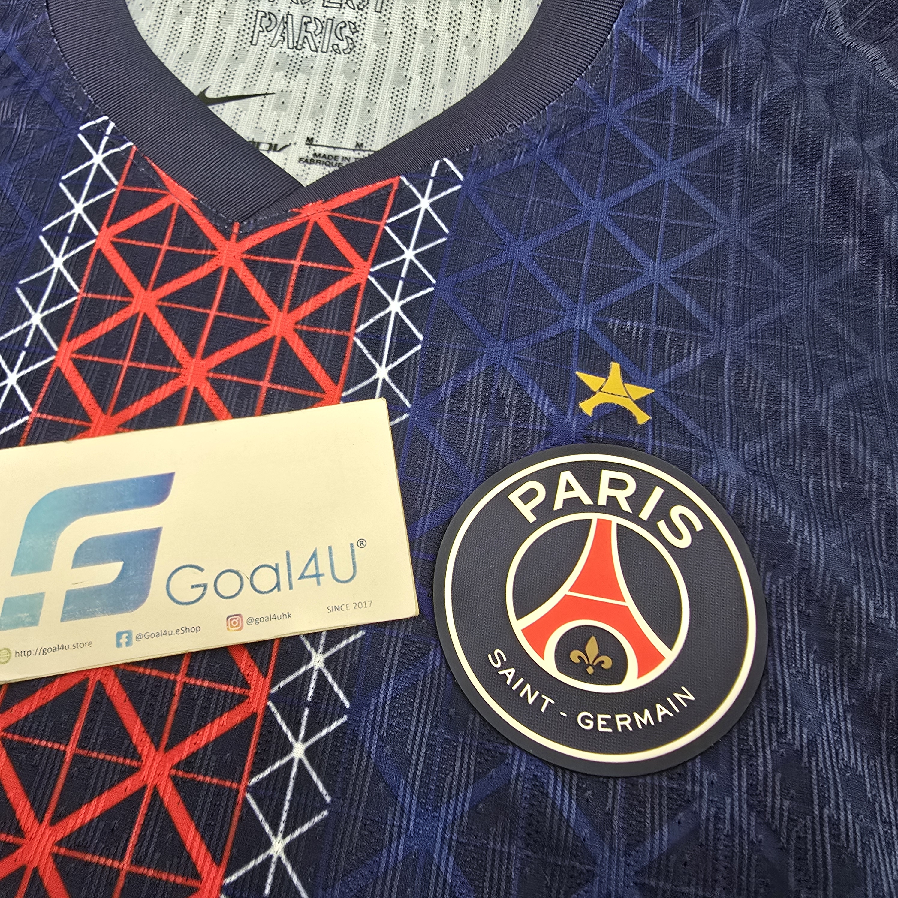 Nike PSG 巴黎聖日門 2025-26 主場球員版球衣 (可加印字章) HJ4547