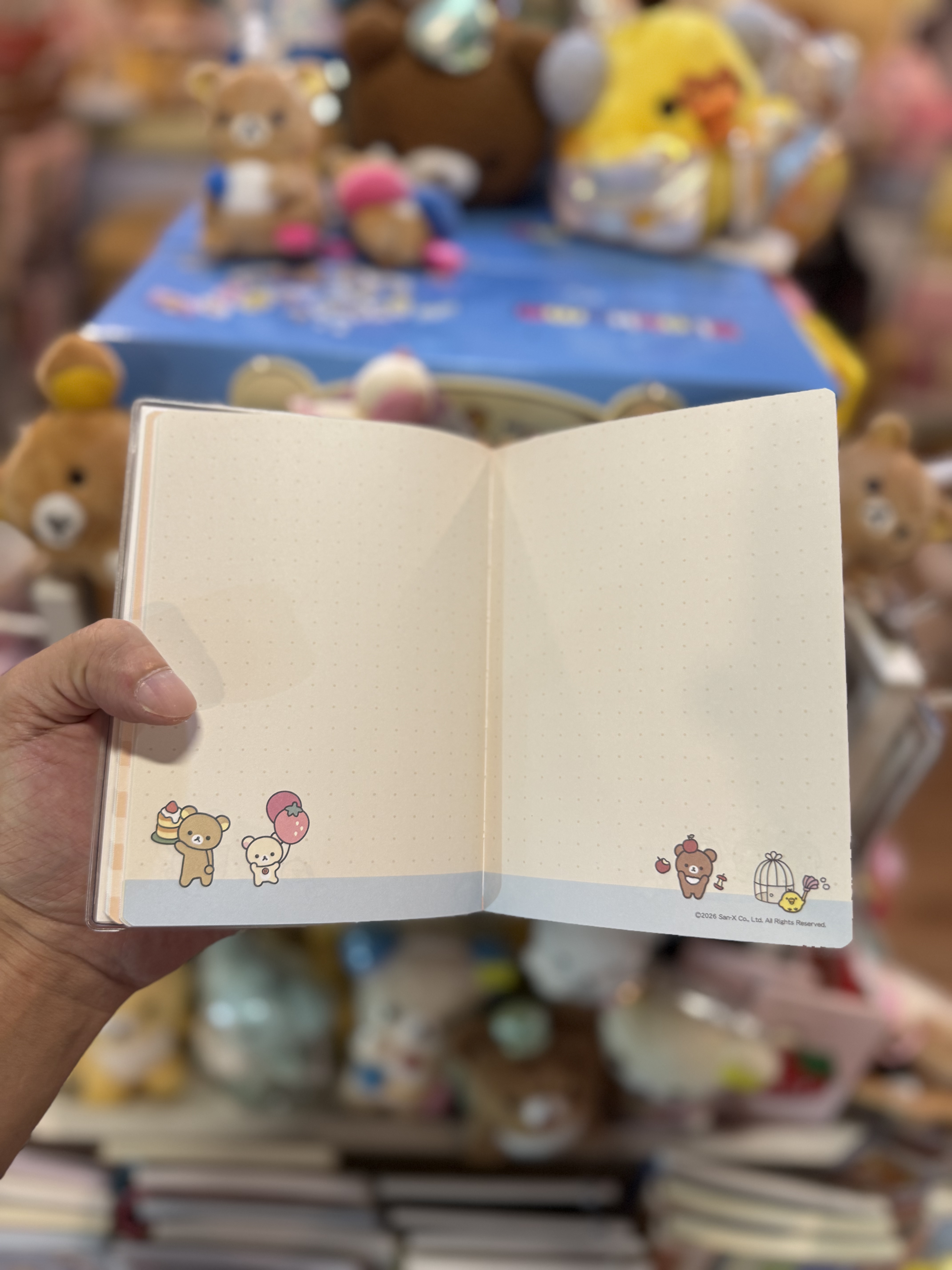 《現貨》全新Rilakkuma 2027年日版schedule A6 size