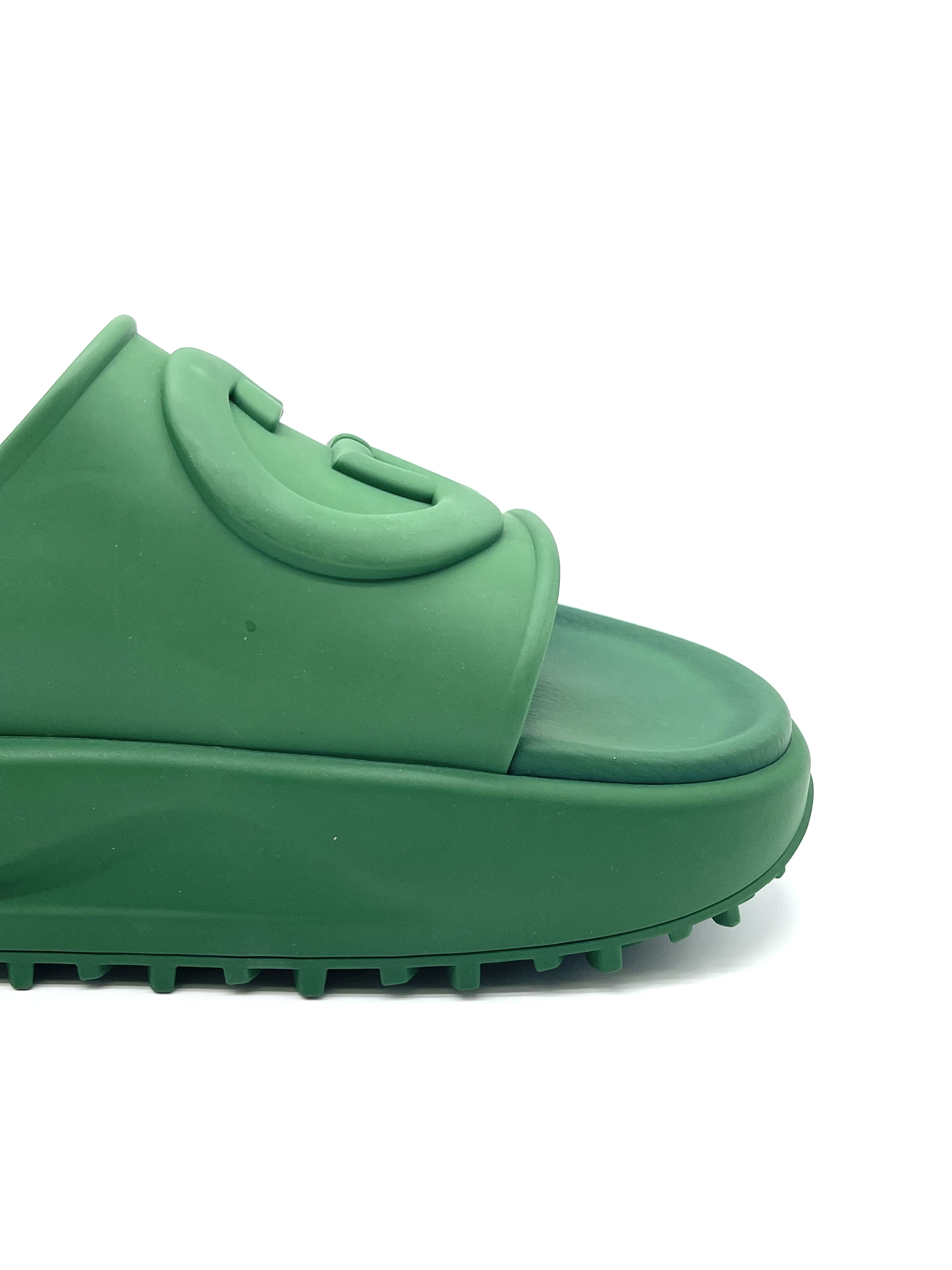 Pre-owned Gucci Miami Rubber Pool Slides / Product Code: 26032703