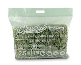 Chewbo 美國一割提摩西草（短切）環保版 - 2.5kg