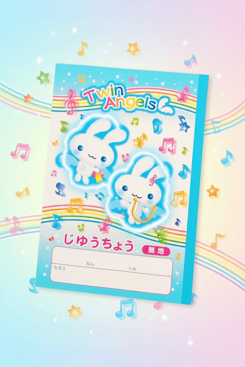 空白筆記本 TWIN ANGELS   (NY-20701)