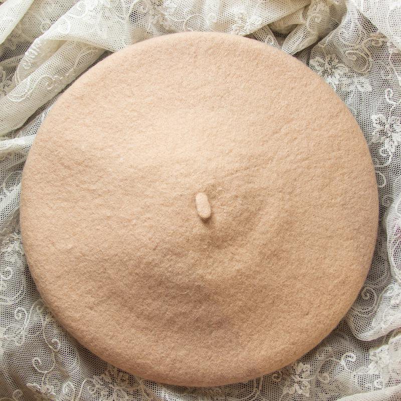 Timeless Woollen Beret Available in different colour