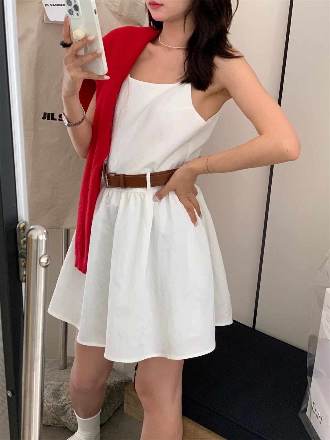 DR320方领连衣裙