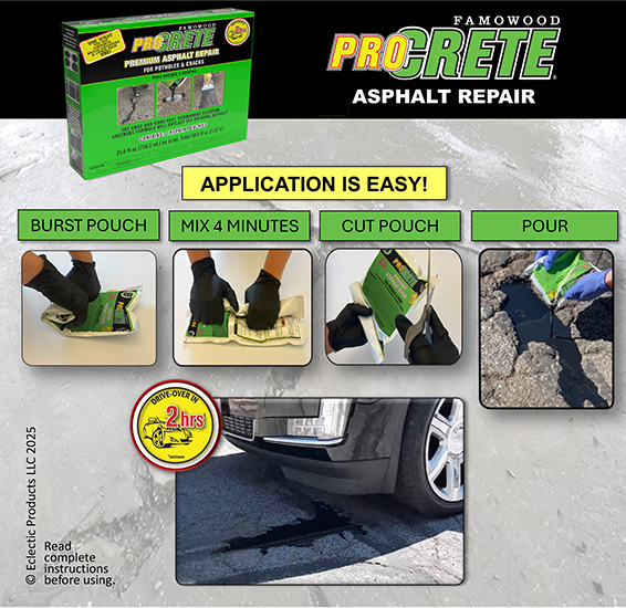 ProCRETE Premium – Asphalt Repair 瀝青修補