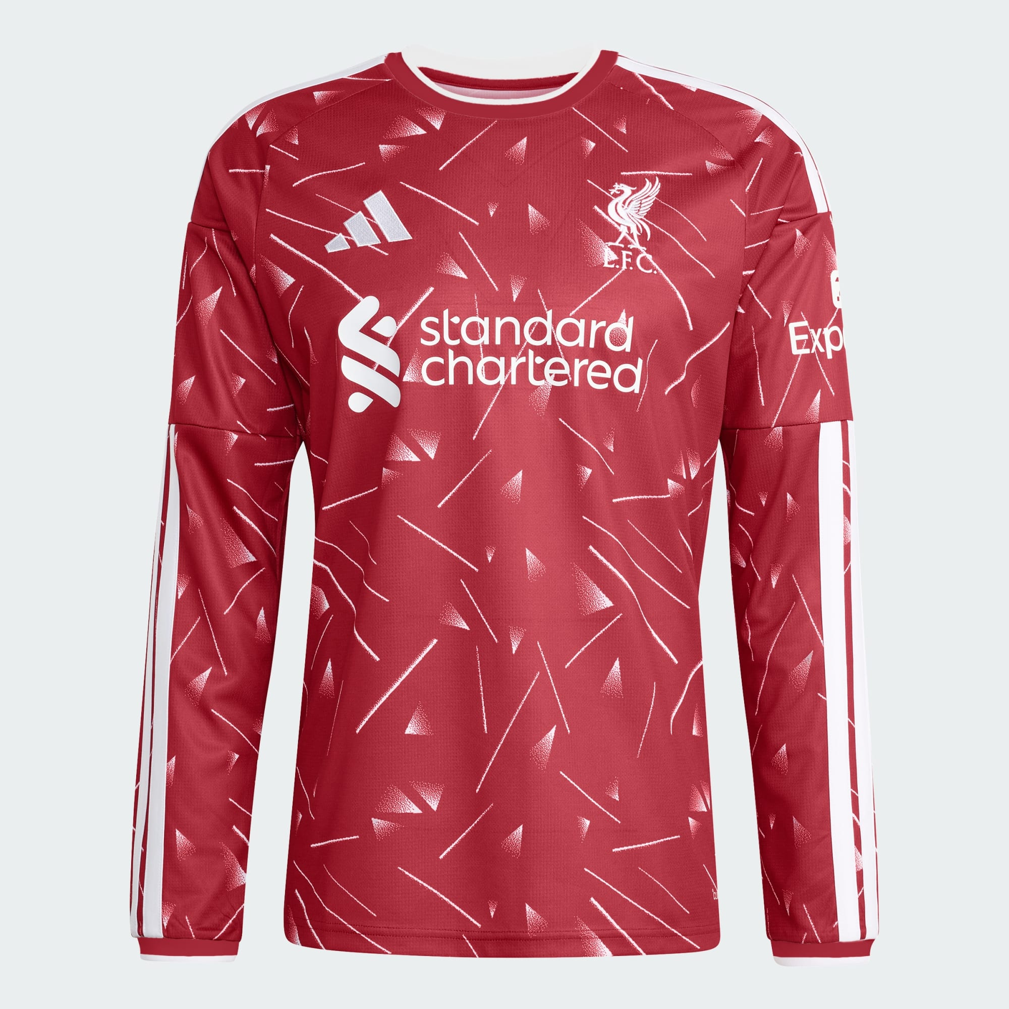 🔴⚪重塑八十年代經典 Adidas Liverpool 利物浦 2026-27 長袖主場球迷版球衣 (可加印字章) KB8268