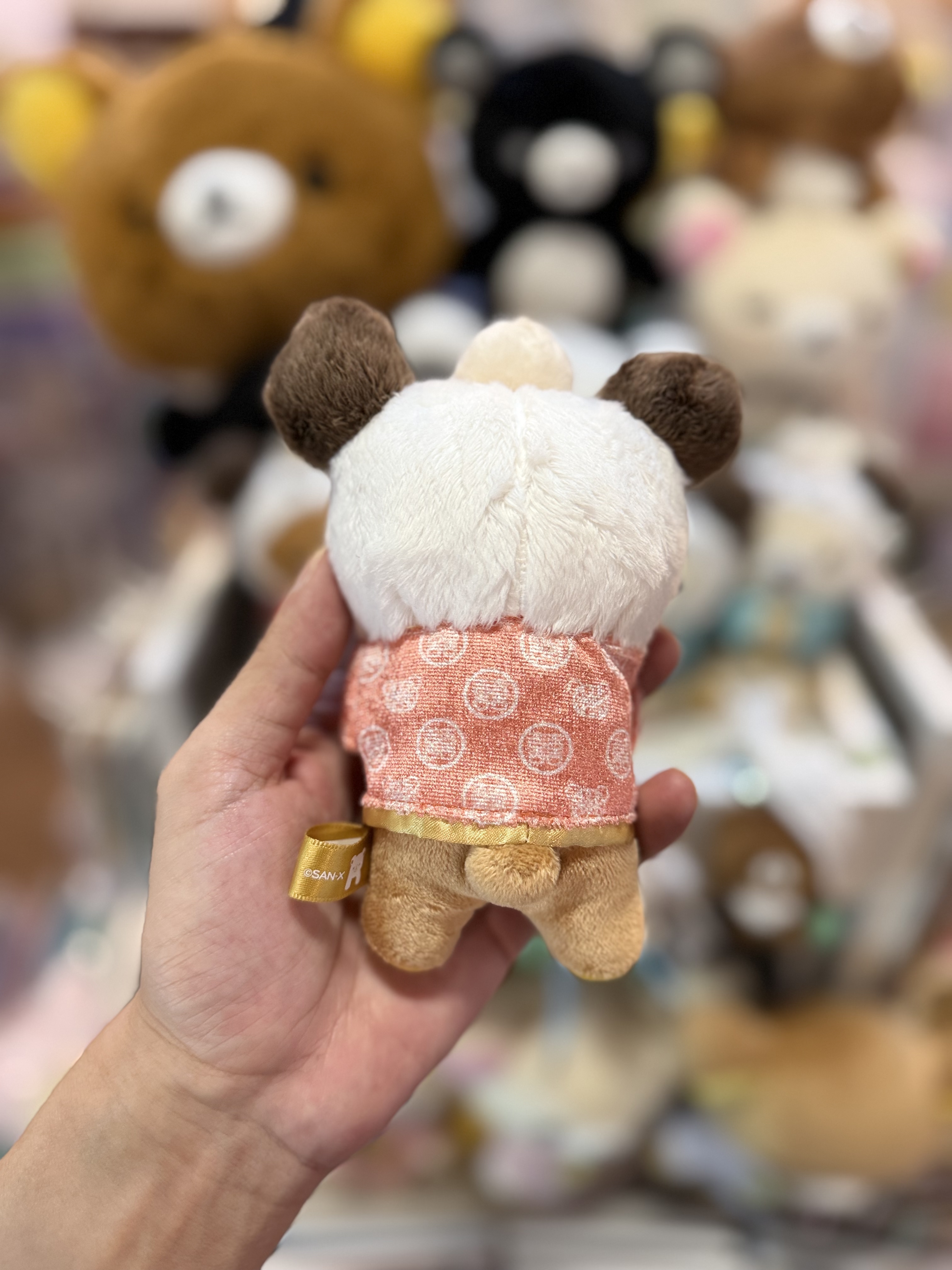 《現貨》全新日本Rilakkuma神戶/橫濱專店限定中華造型掛飾