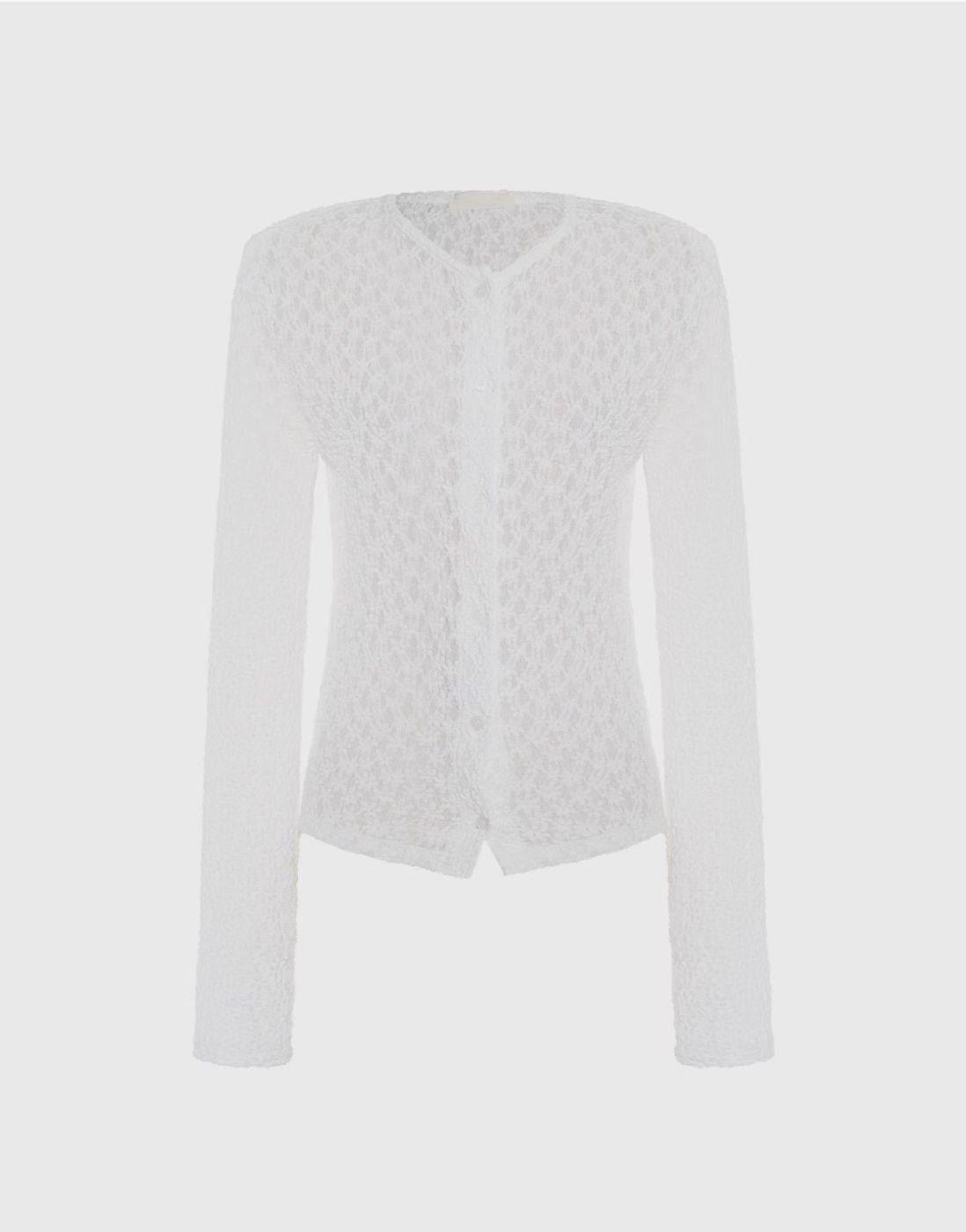 Elegant lace cardi / top