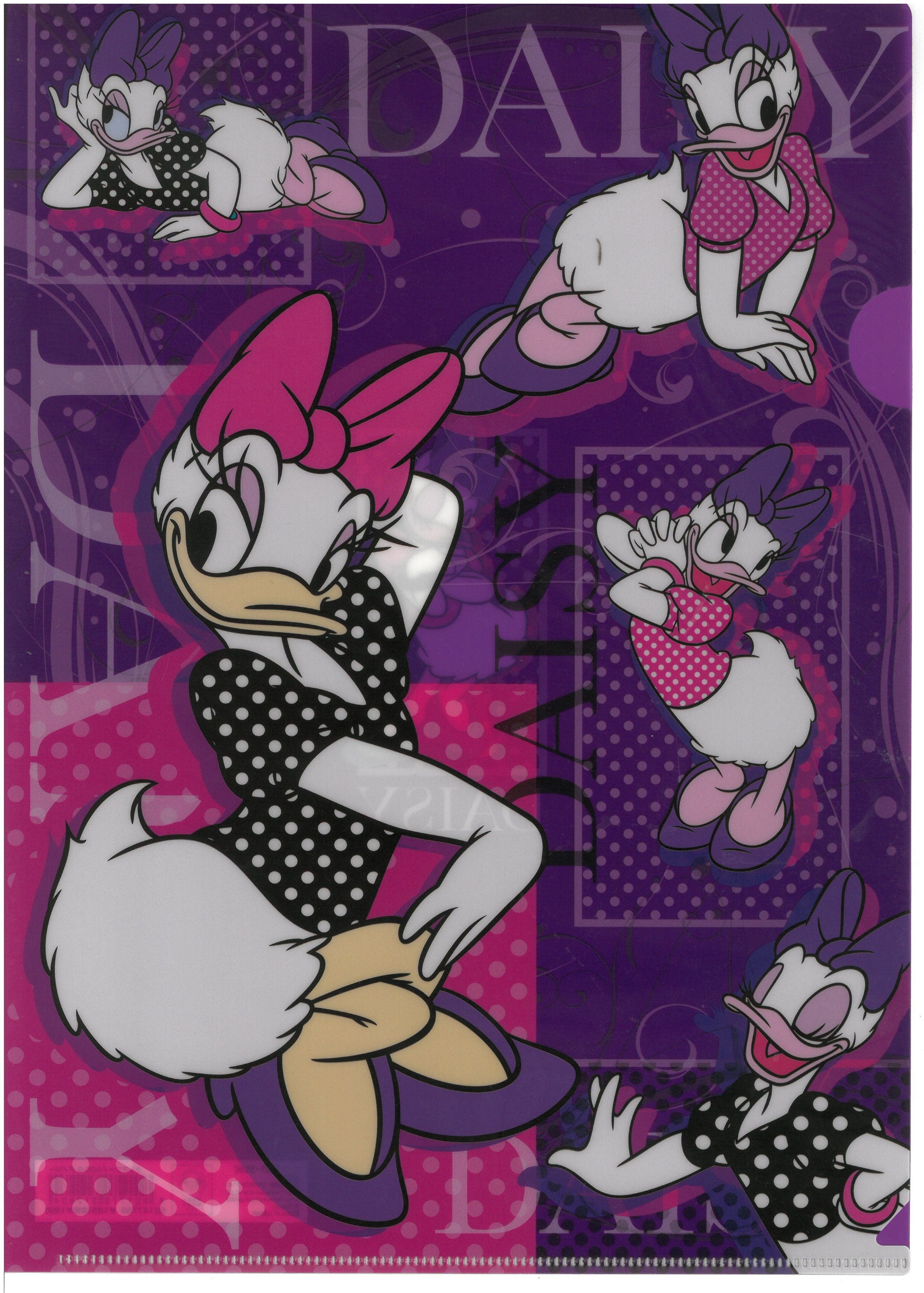 Daisy Duck　黛絲 A4文件夾  (S2147769)