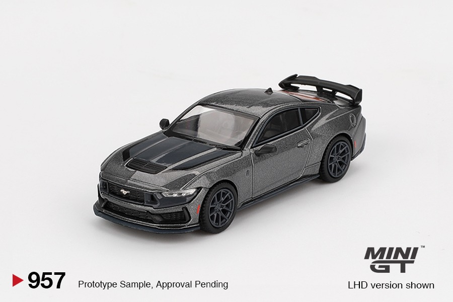 Mini GT 1/64 Ford Mustang Dark Horse 2024 Carbonized Gray - MGT00957-R 