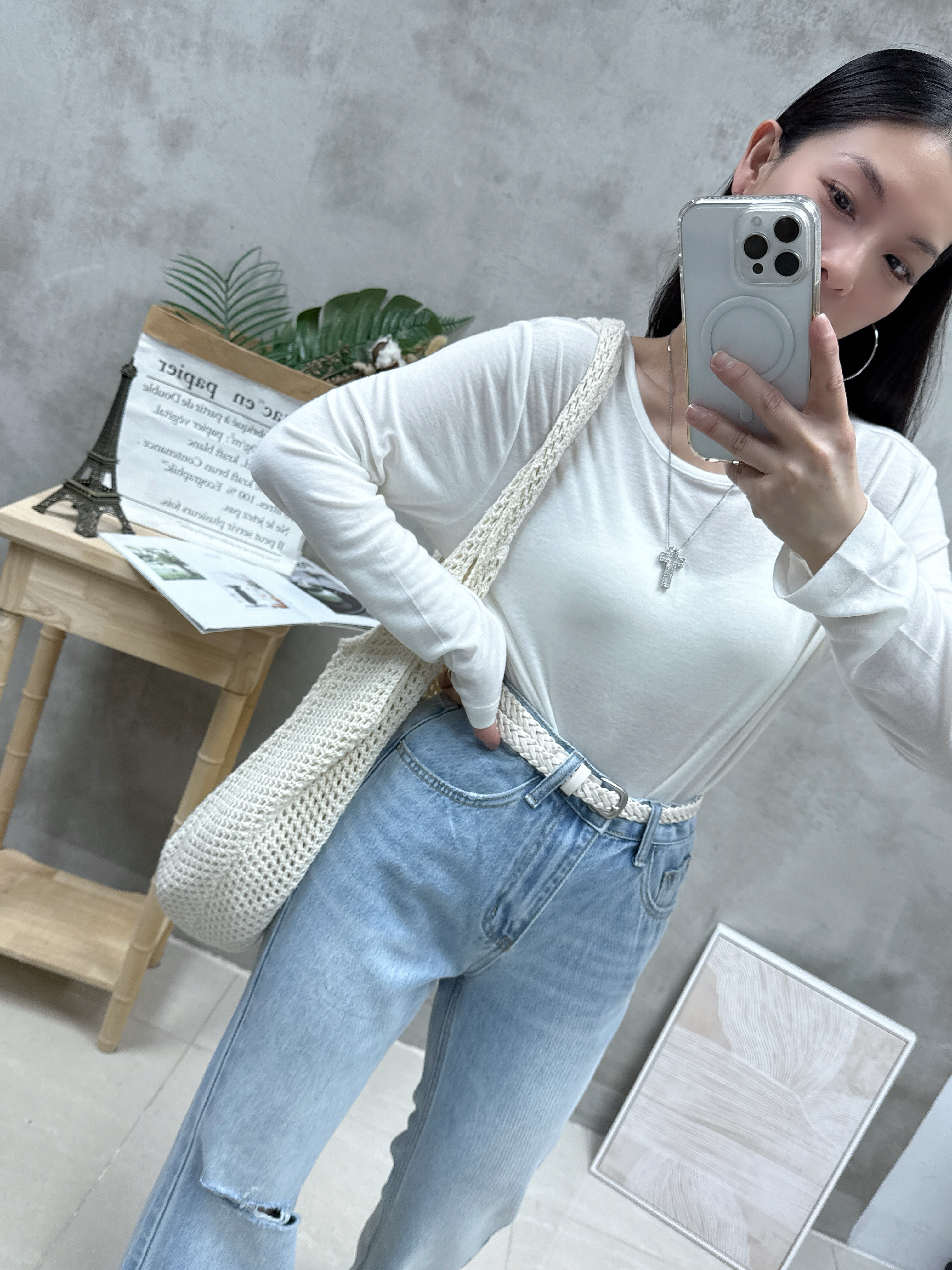 F07 後帶露背防曬衣