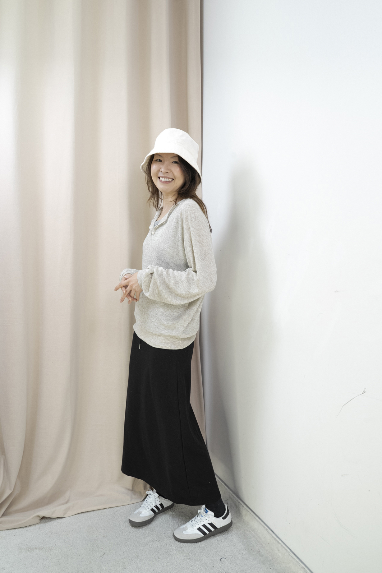 舒適棉不勒肚直順半身裙（5色）