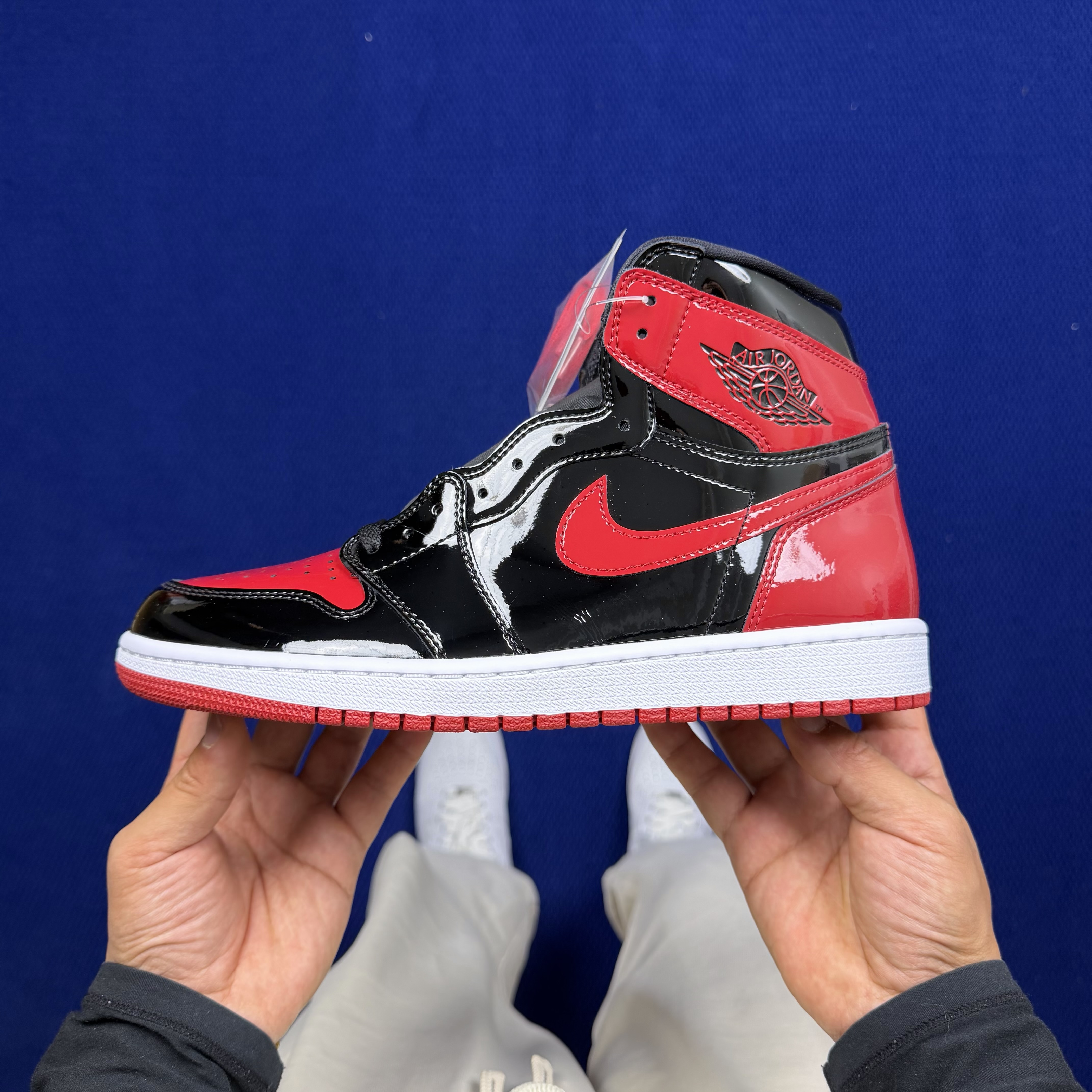 Nike Air Jordan 1 Retro High OG Patent Bred 555088-063