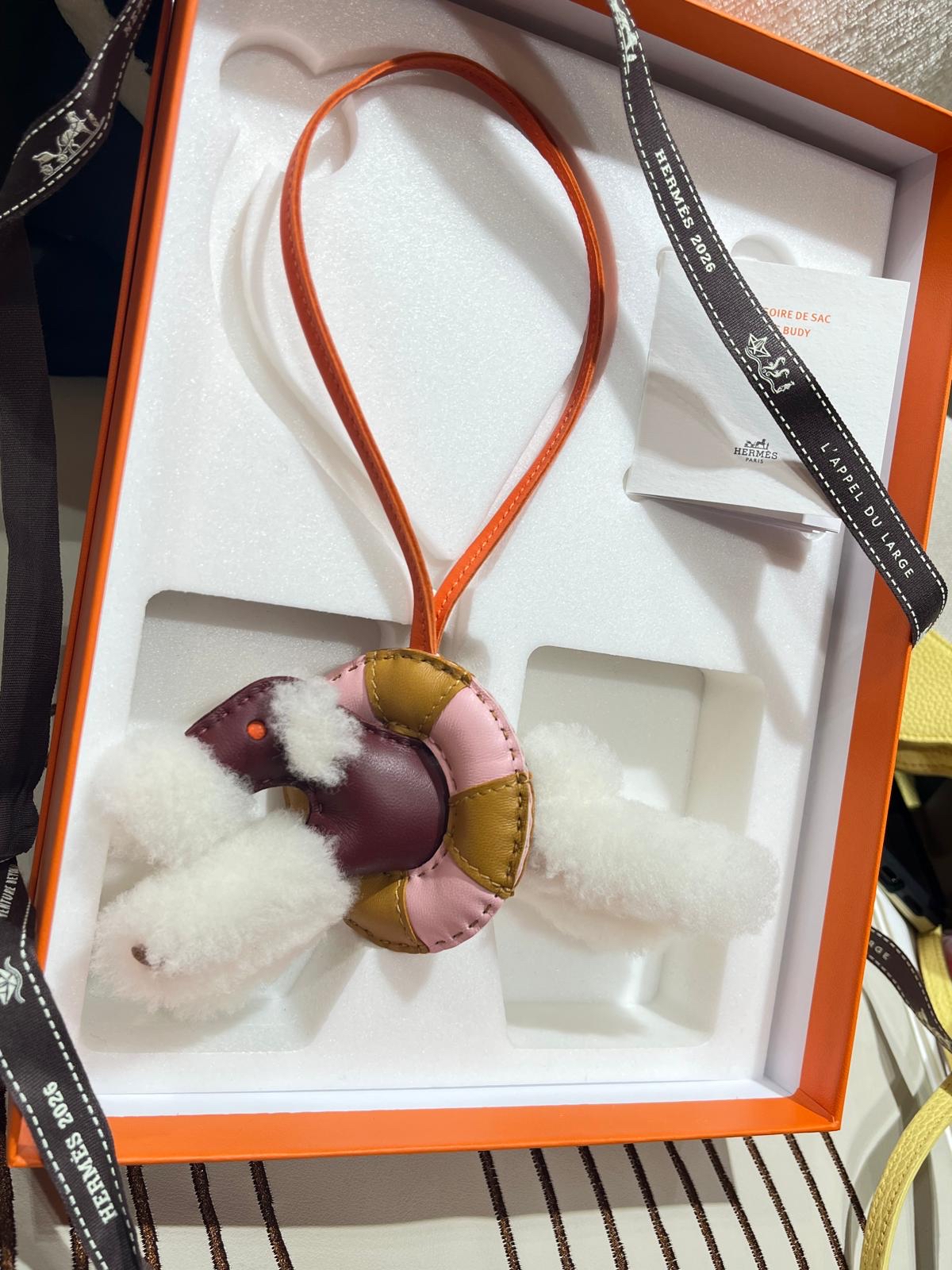 未使用品 Hermes Budy « A la Mer » charm 100%Authentic, Unused 未使用品 ✅Box