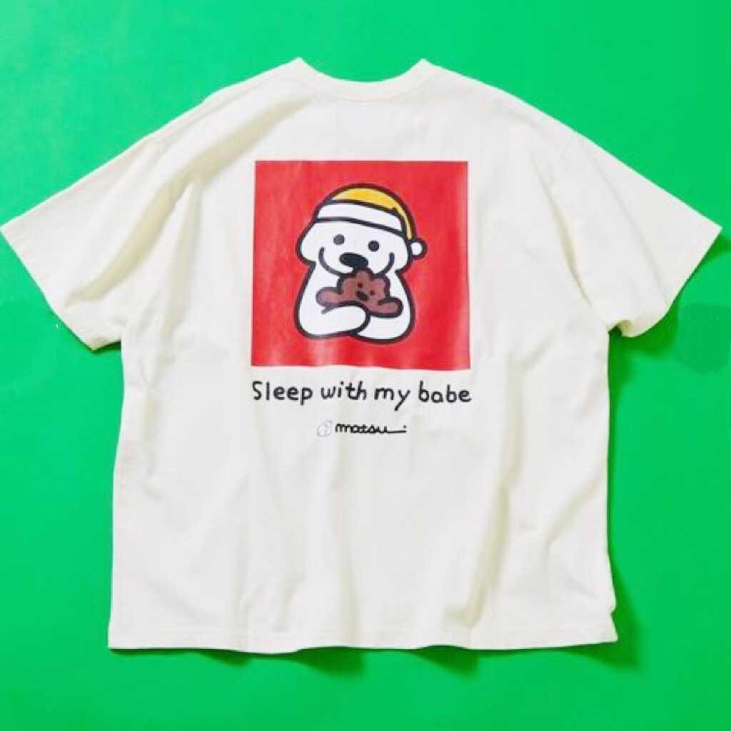 預訂 Matsui sleep with my babe短袖tee [貨號26A5614]