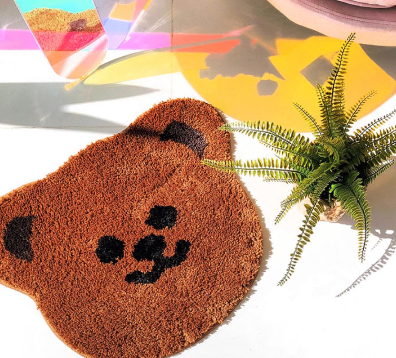 Wiggle Wiggle Teddy Bear 熊仔頭地墊