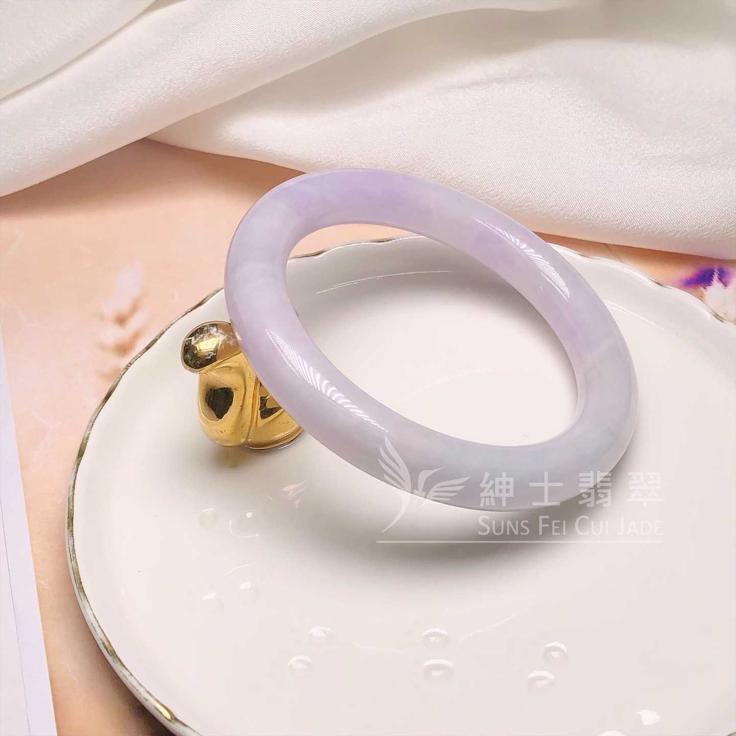 木那粉紫圓鐲61.6mm