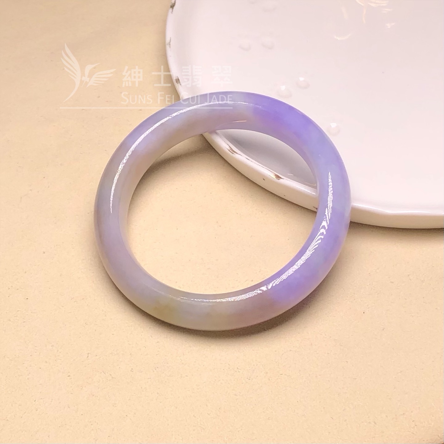 桃紅春福鐲49.8mm