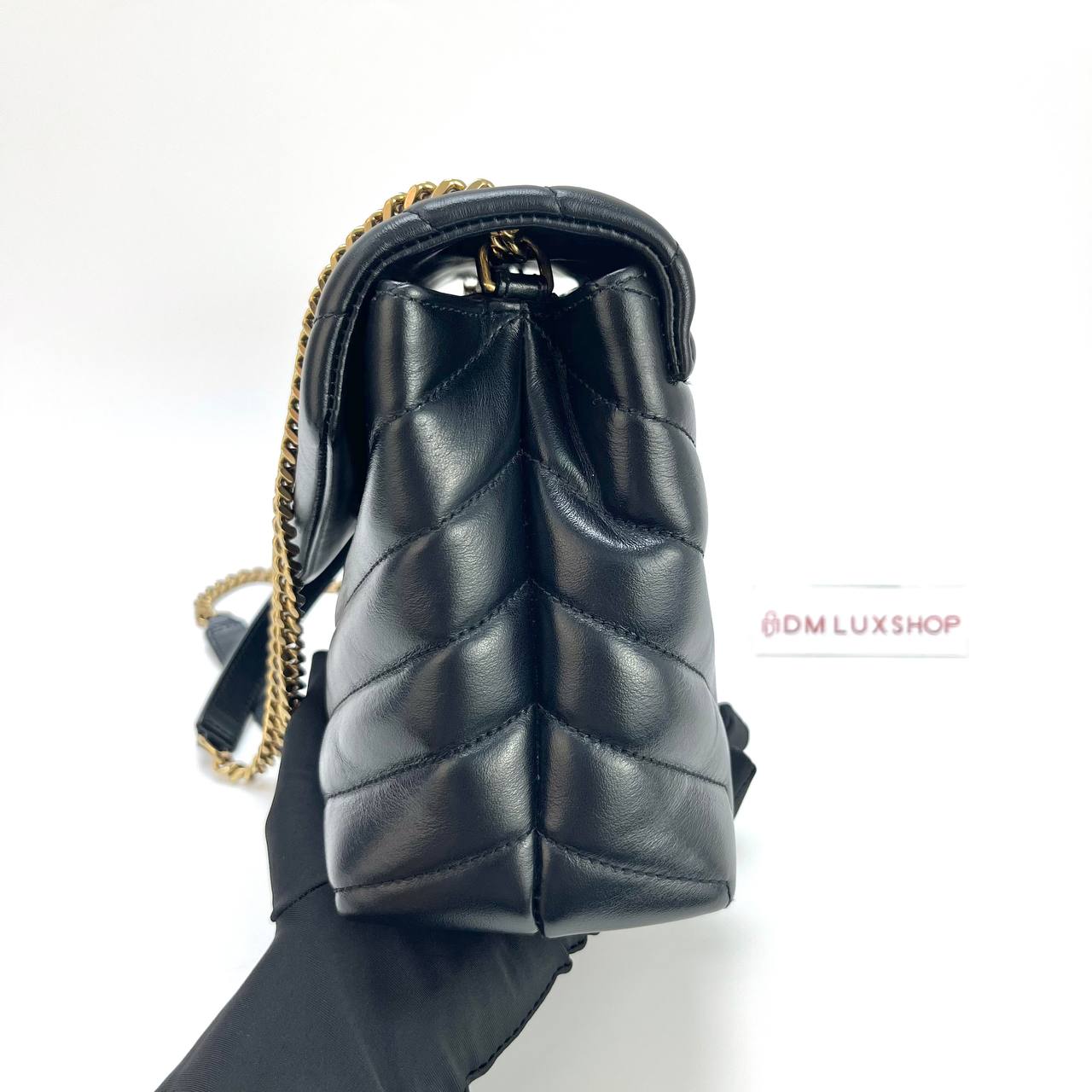 YSL Black Small LouLou GHW 