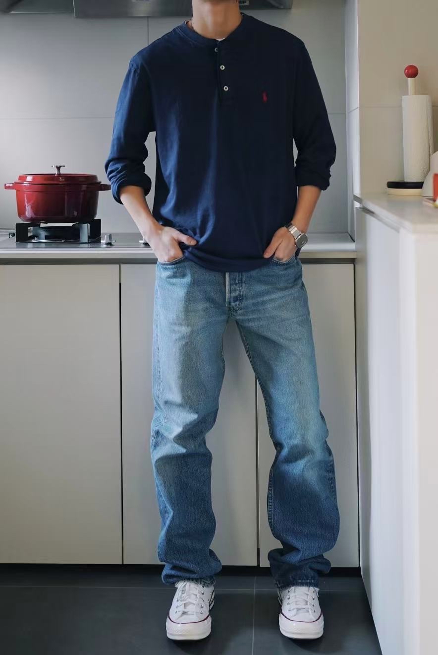 0627 超輕薄透氣‼️ PL 親子勞倫亨利衫