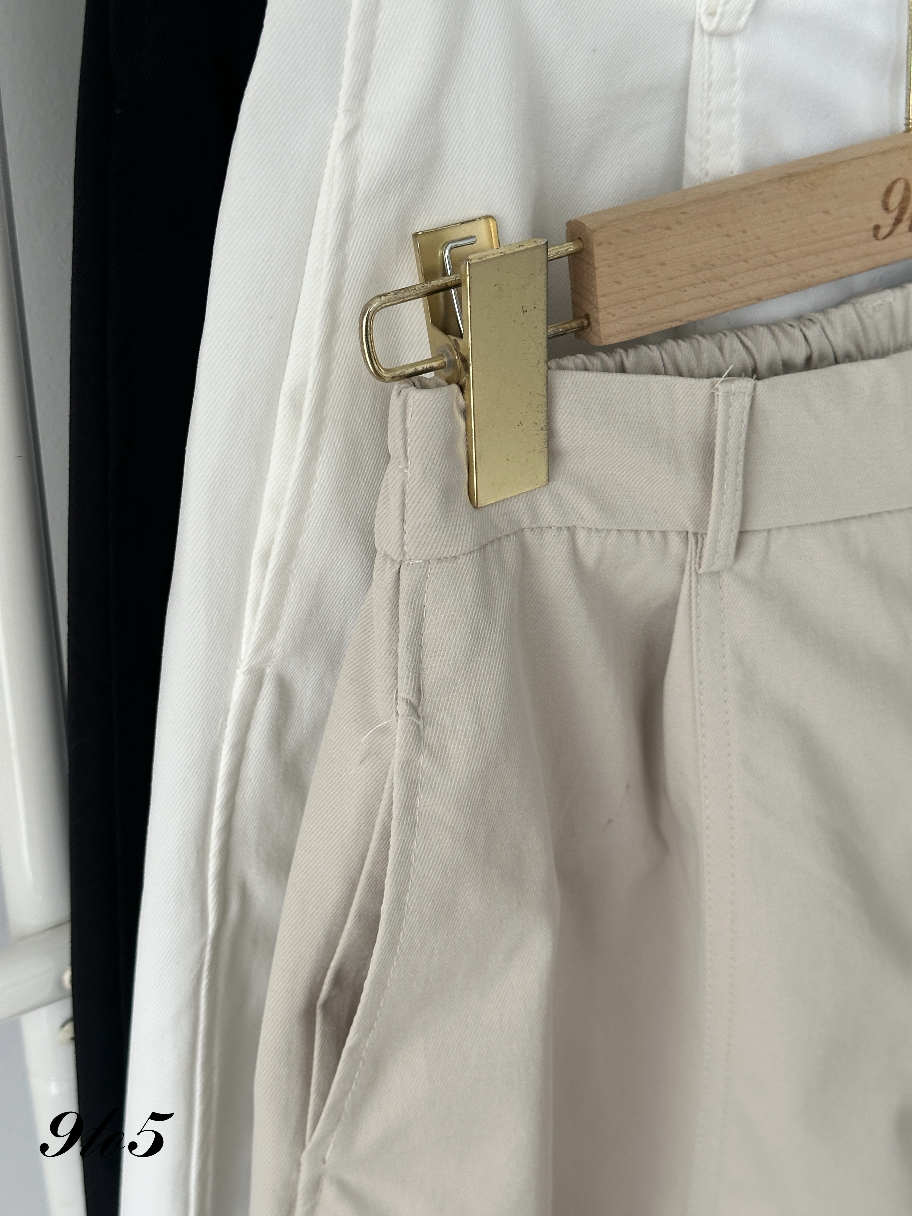 S1841 Long Curved Pants - 3 Colors 