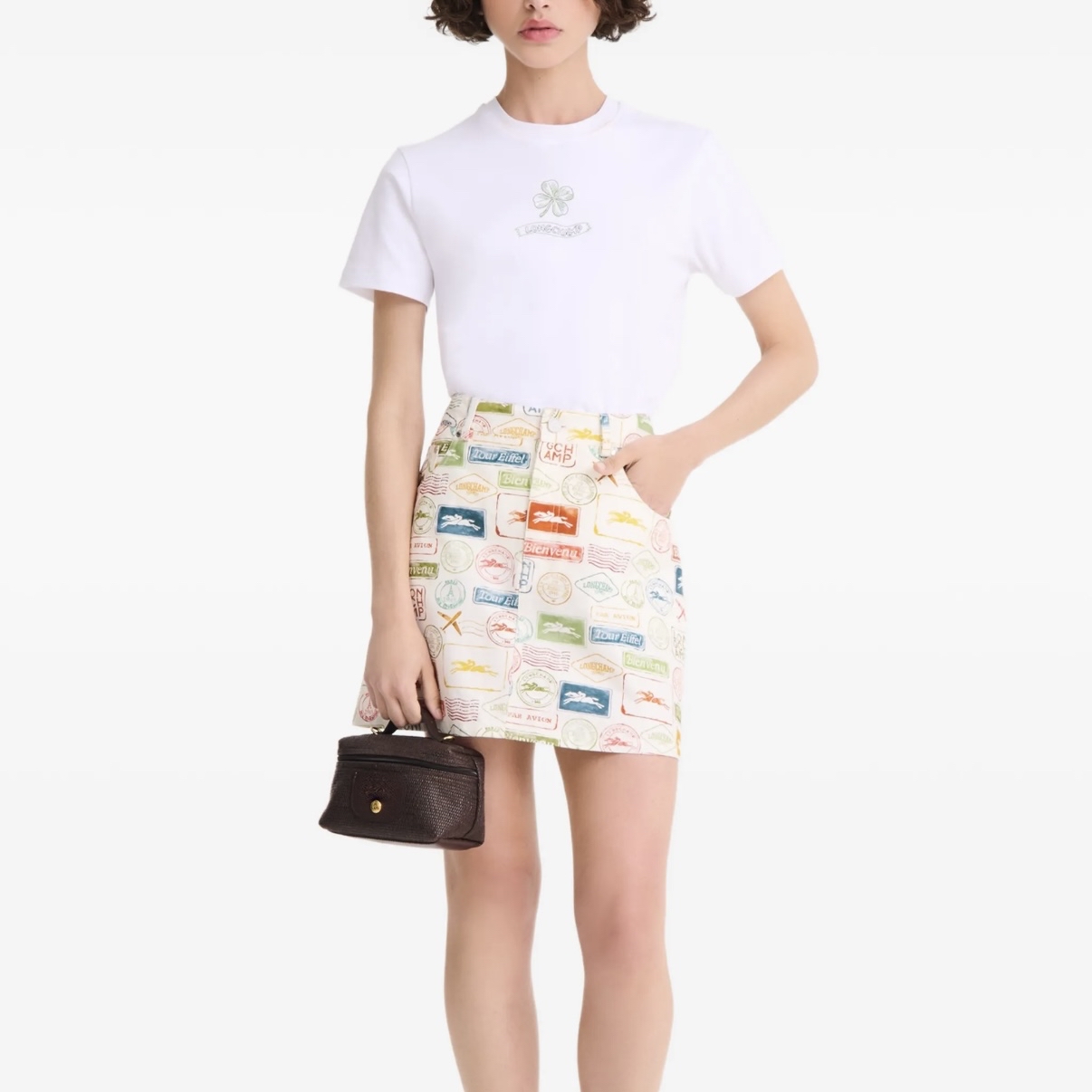 Longchamp Sac bandoulière XS Le Panier Pliage
