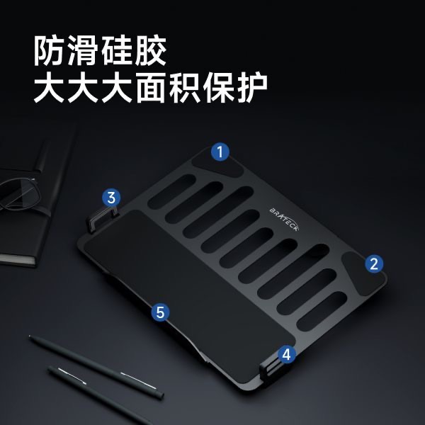 北弧雙屏幕顯示器支架 筆記本副屏幕二合一托盤 機械臂桌面辦公升降架monitor stand