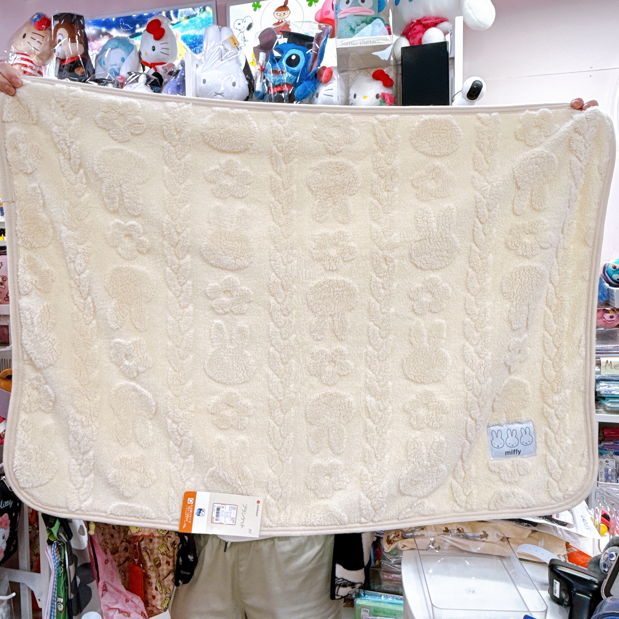 日本直送日本限定款Miffy毛氈100×70 cm