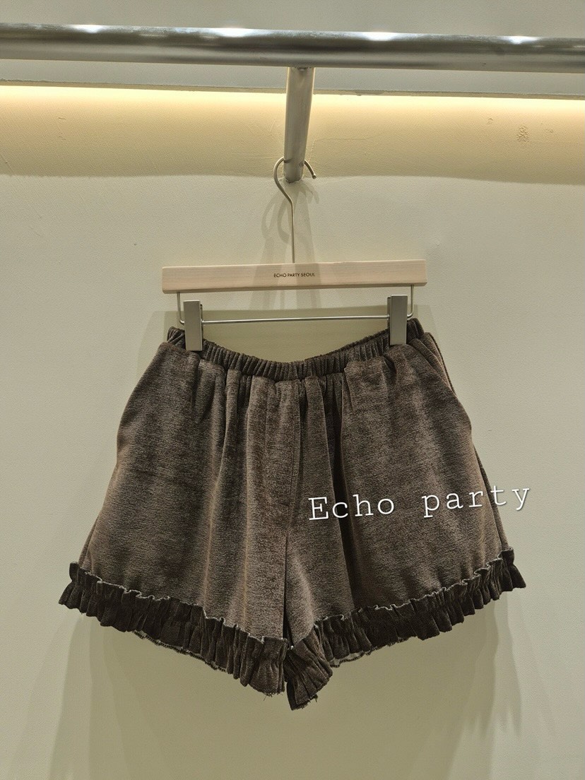 (2026FW) ECHOPARTY - TOP & SHORTS 