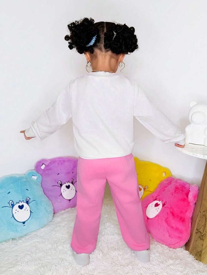 🌈可愛卡通熊兒童套裝🐻