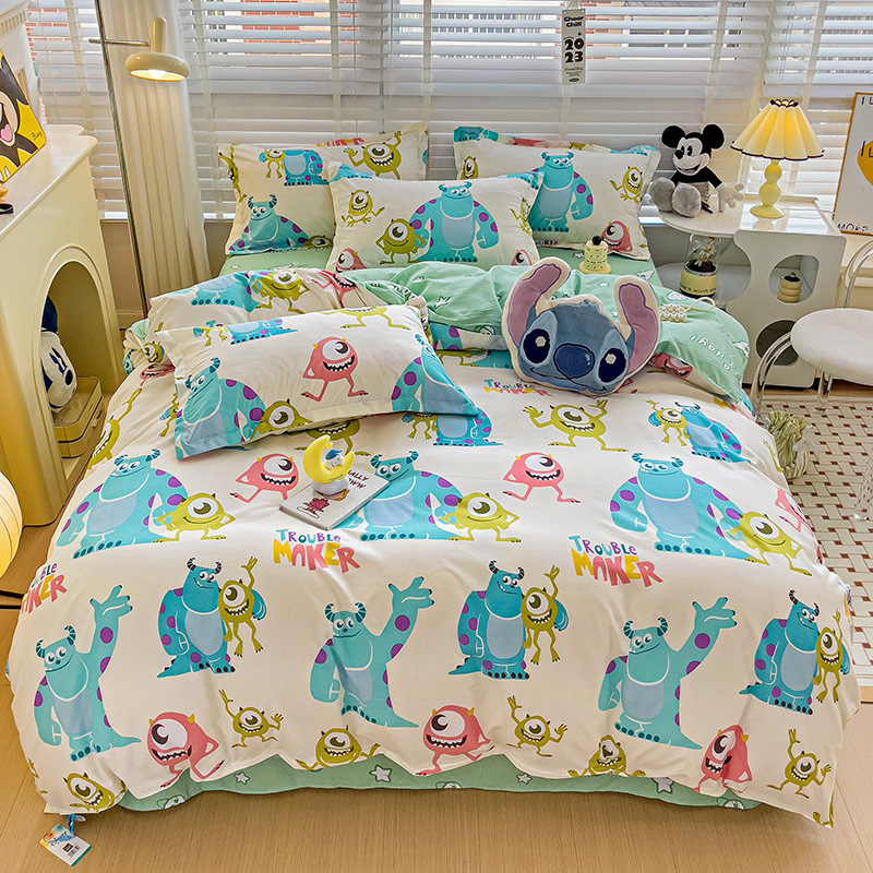 迪士尼卡通床品四件套 -1套  現貨