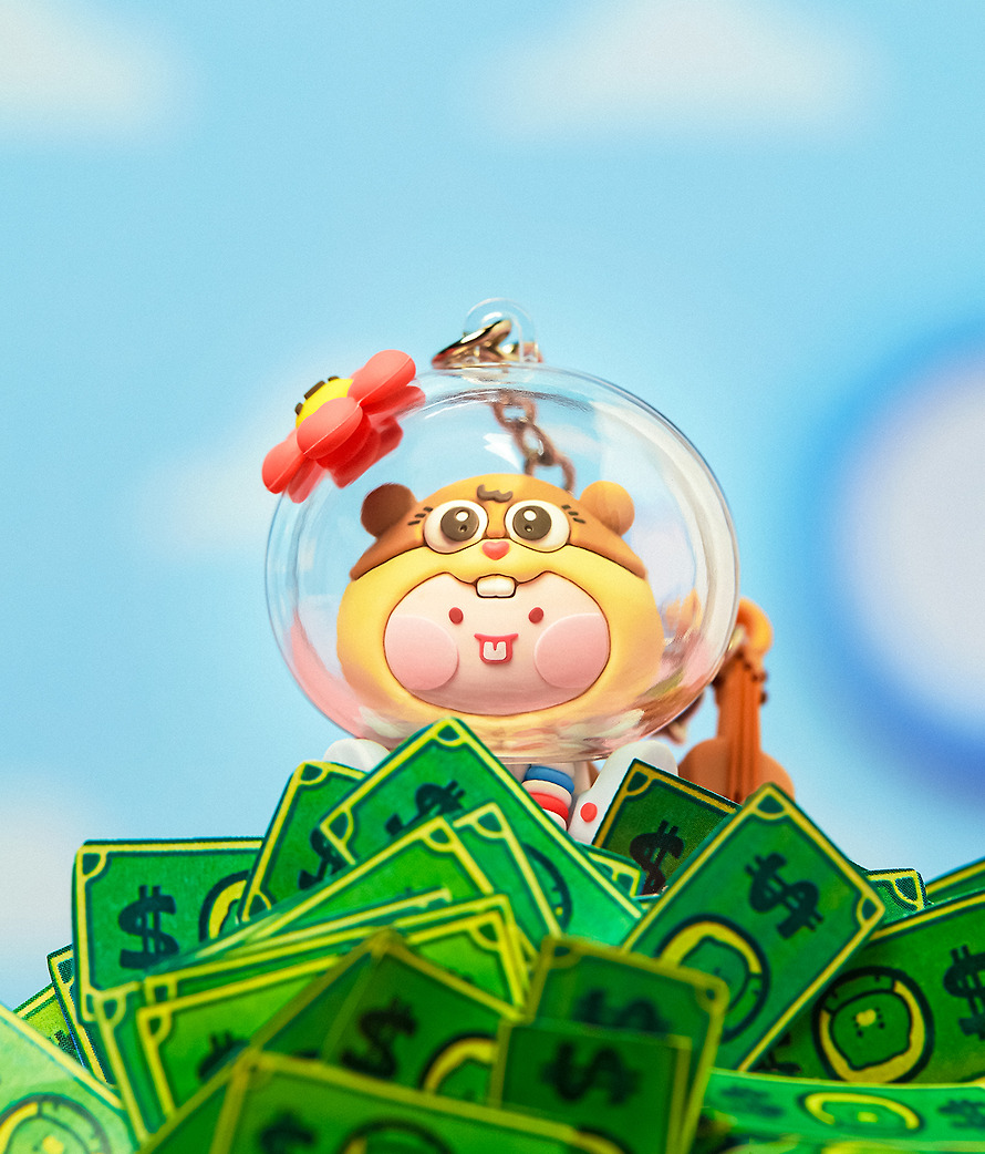 海綿寶寶 X Kakao Friends 鎖匙扣