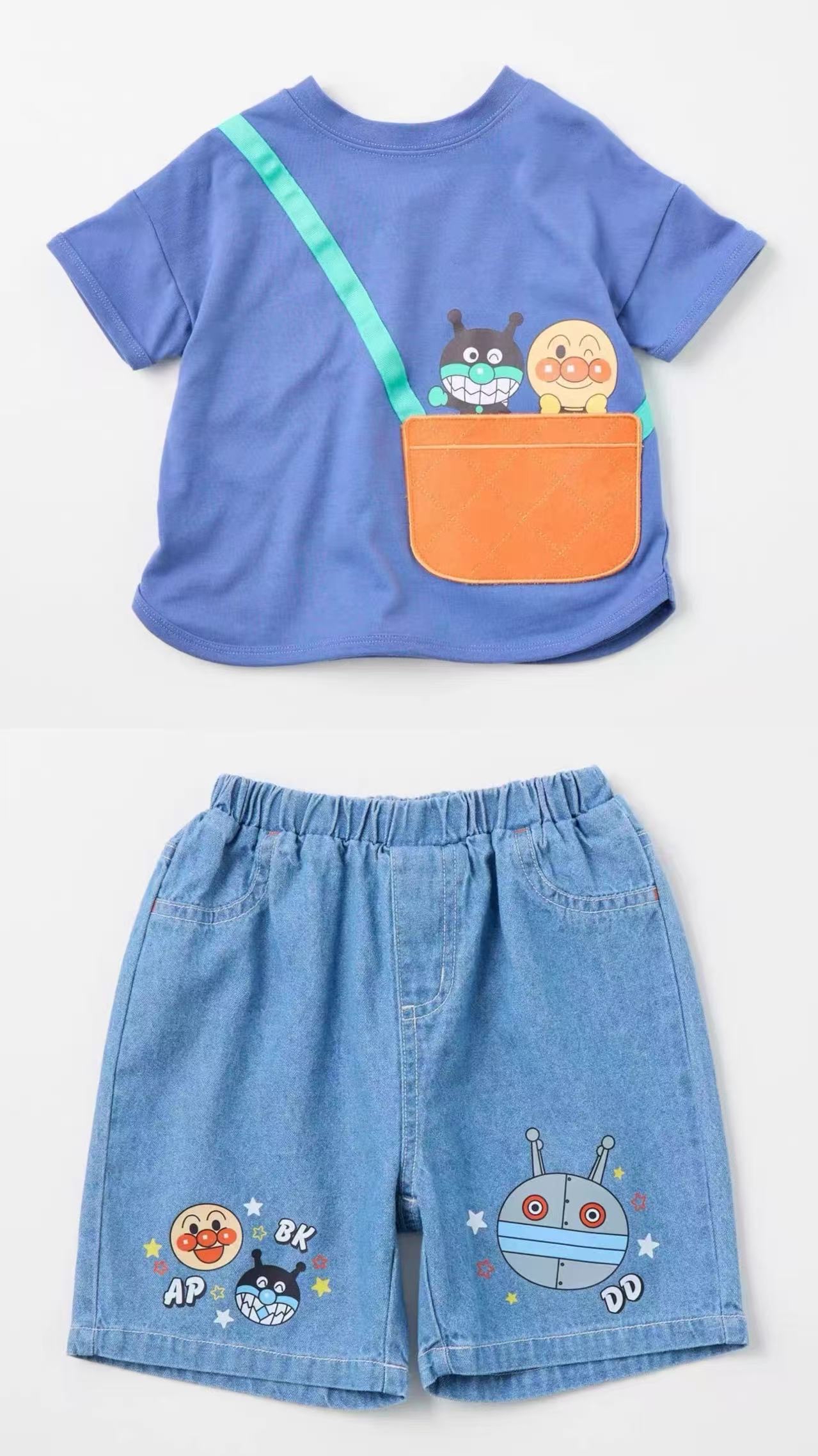 0676 面超半袖&短褲