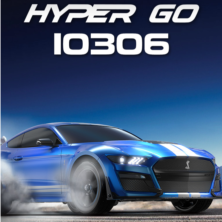 全新 美嘉欣 MJX R/C 1:10 10306 Ford Mustang Shelby GT500 Super Car | 有感無刷拉力車 | 內置陀螺儀 | 金屬齒輪 | 油壓避震 | 可用3S電 | 最高速約70KM/H