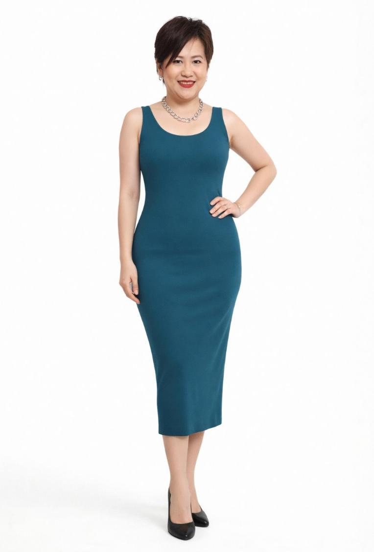 SIGNATURE Long Midi Dress