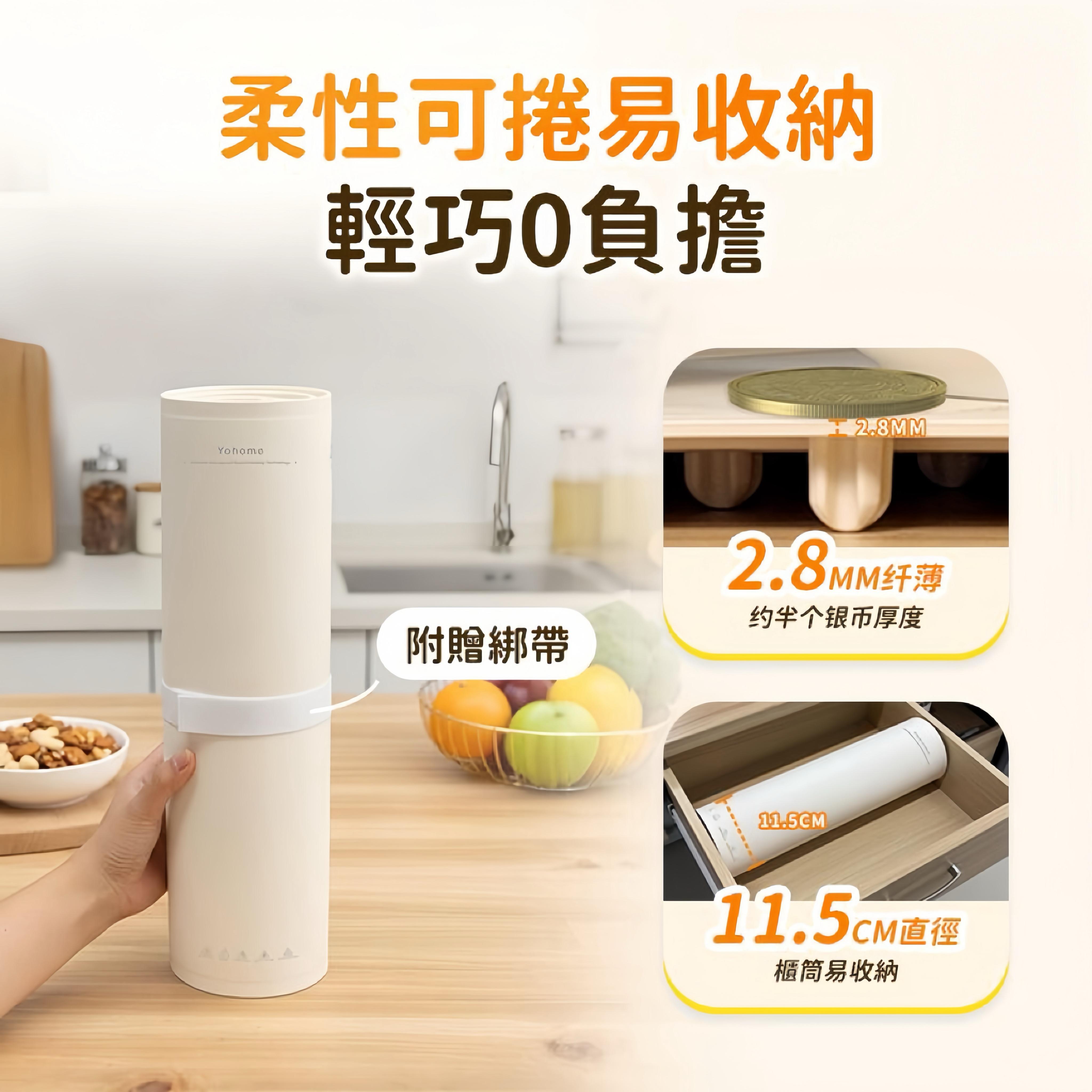 Yohome 薄柔捲分拆式全墊水洗易潔速熱多用餐伴暖餸墊PRO