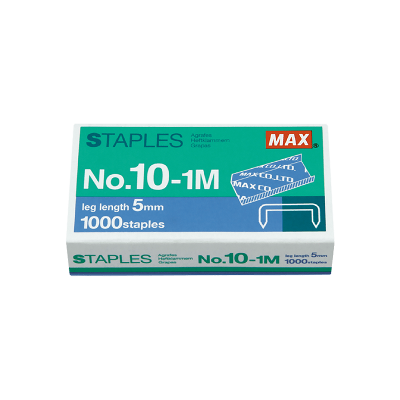 Stapler Bullet No.10-1M/Max/Peluru Pengokot/Staples