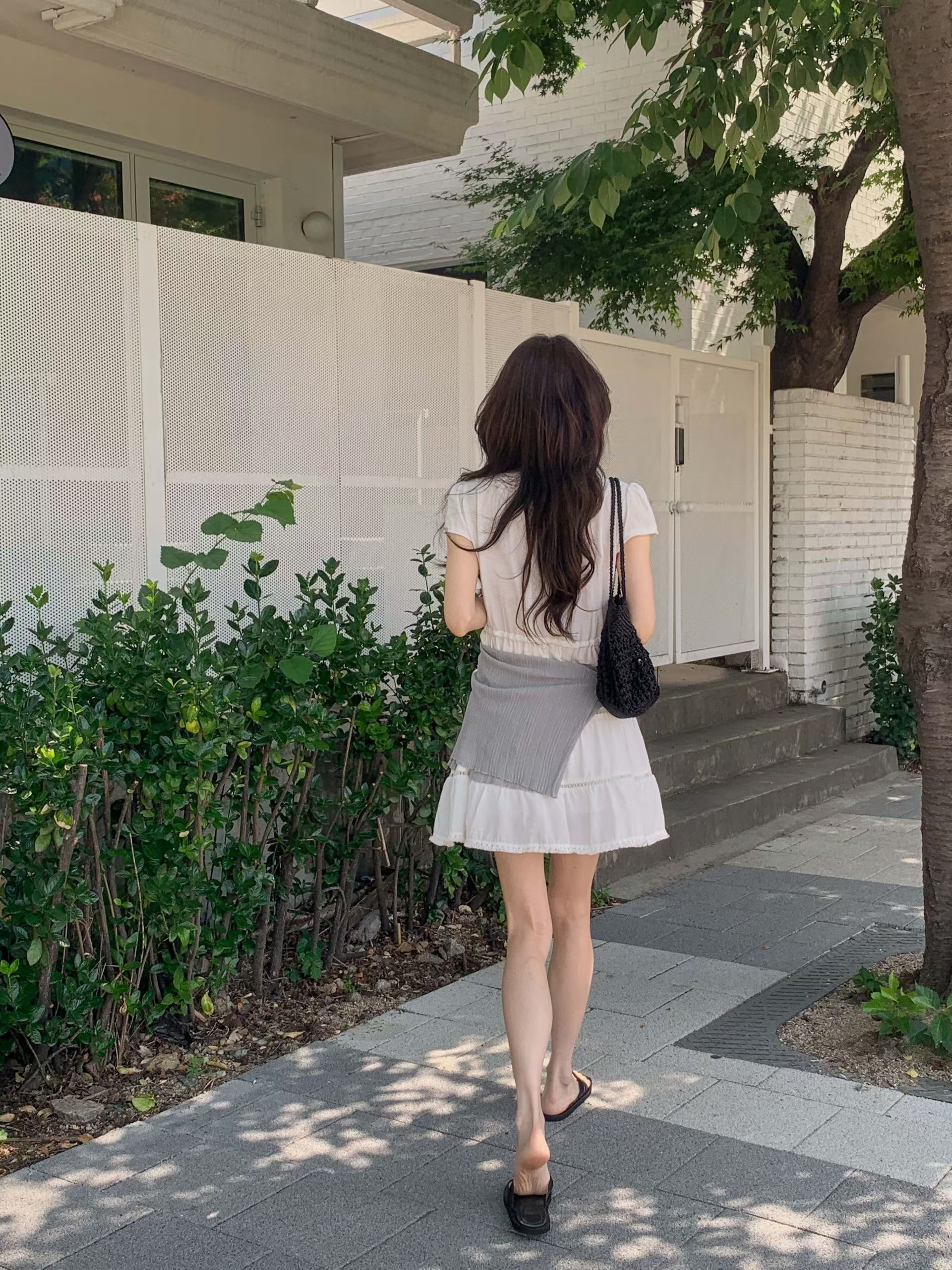 Lovely shirred dress