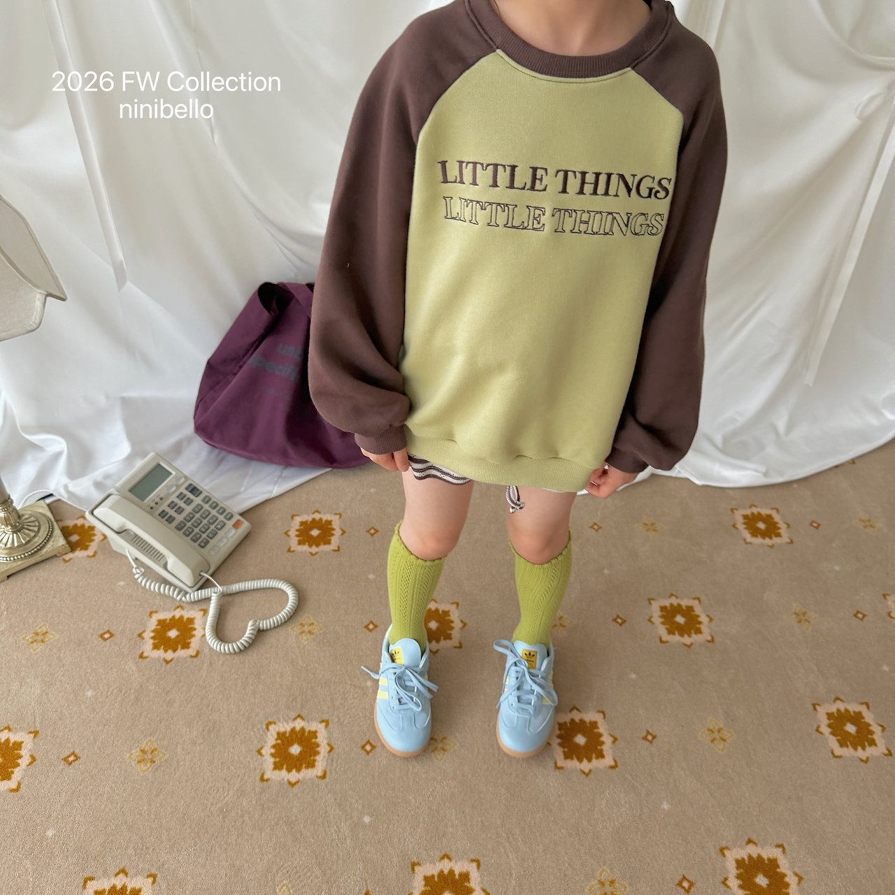 Ninibello | Little Raglan Sweatshirt 