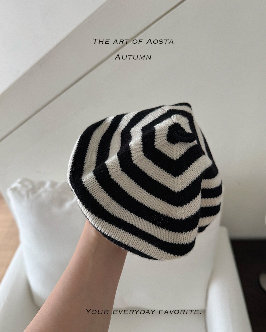 Aosta | [Knit Cookie Beret]ACC