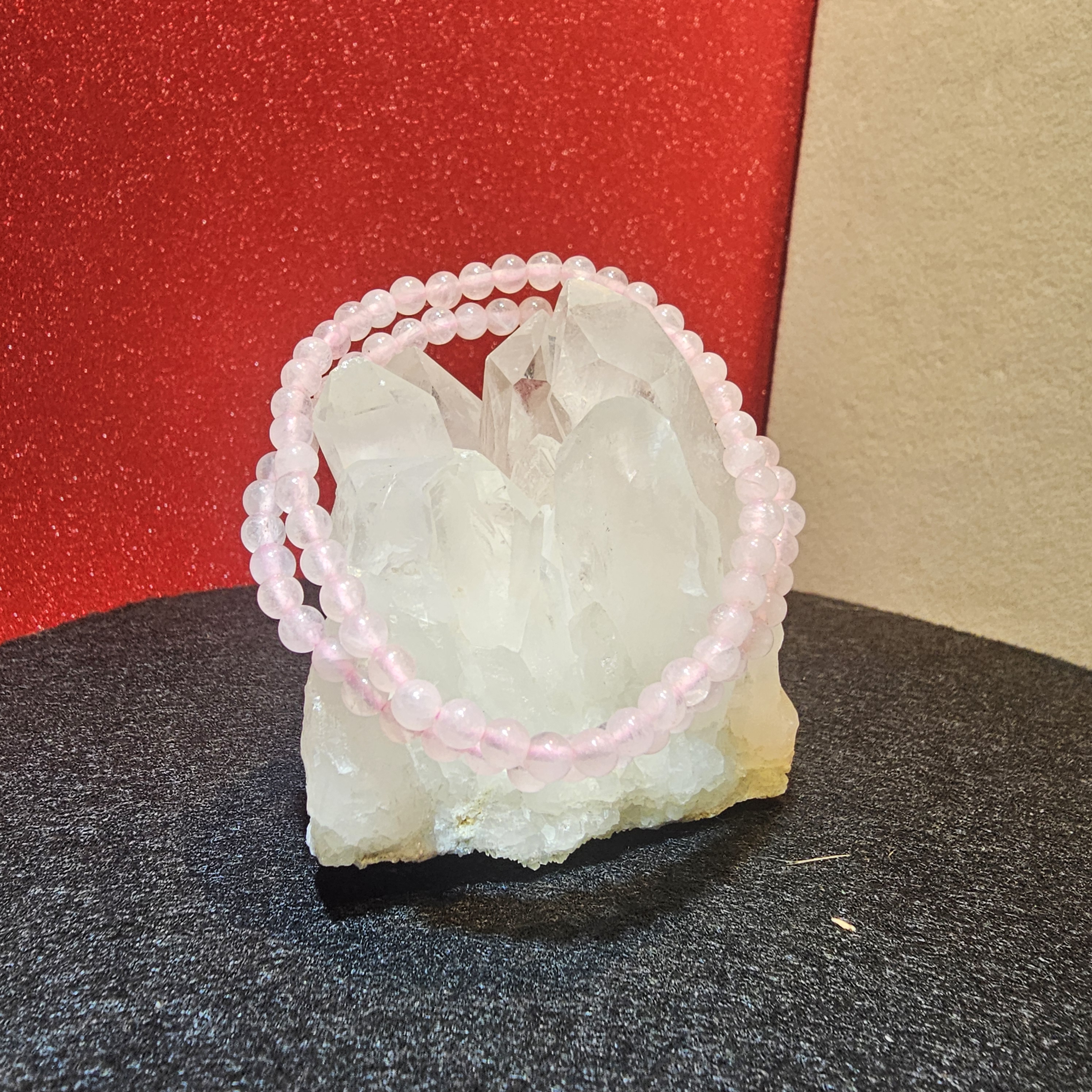 粉紅晶手串(Rose Quartz)