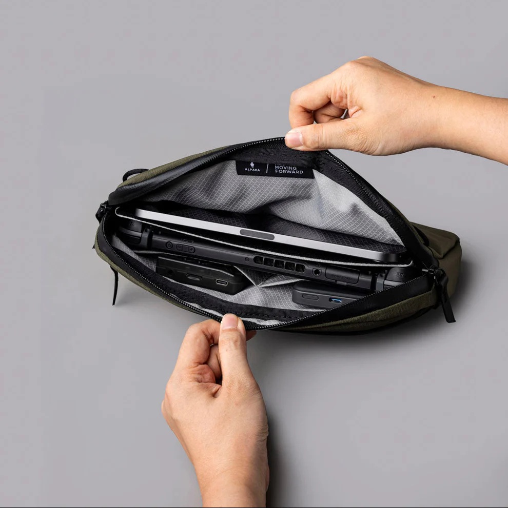 Alpaka Flight Sling 2L V2輕量旅行側肩包-Axoflux 400D(需預訂)