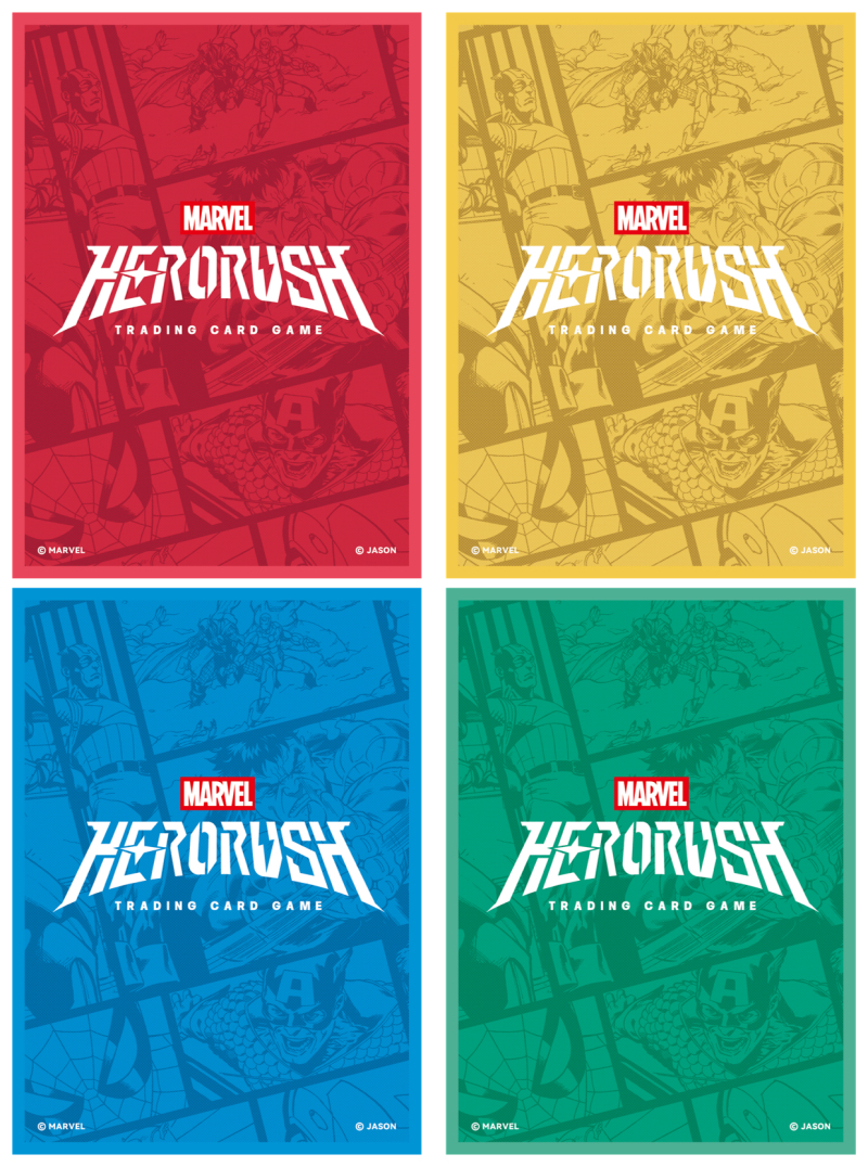 【預訂】MARVEL TCG HERO RUSH - Card Sleeves 01~04