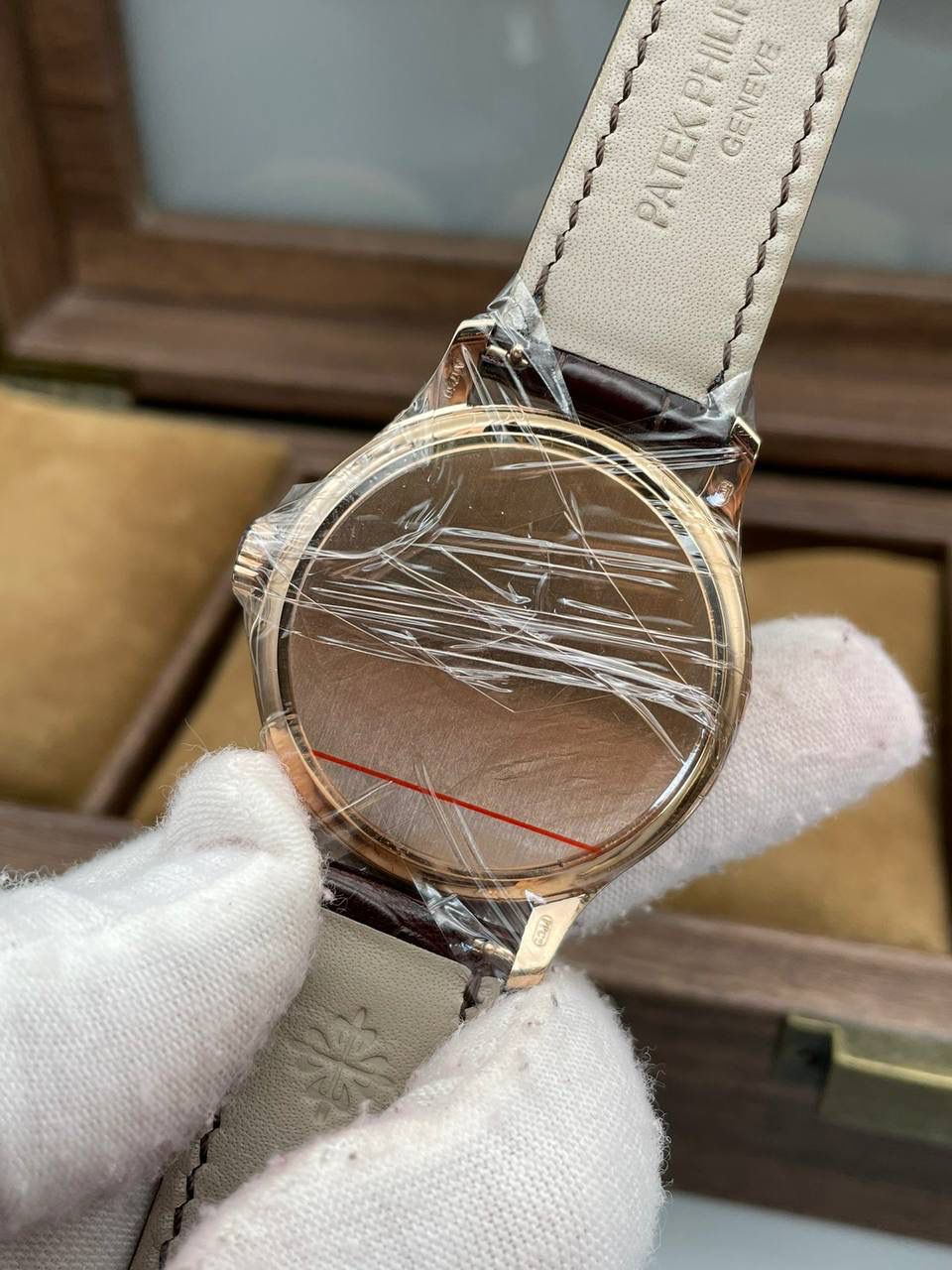 ⚜️百达翡丽 5227玫瑰金 将官底翻盖324一体机芯😎